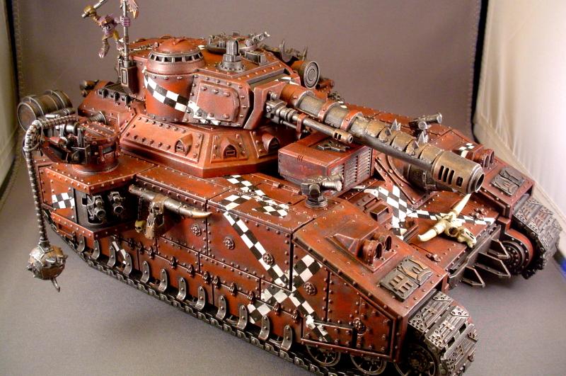 Looted Baneblade, Orks, Tank, Warhammer 40,000
