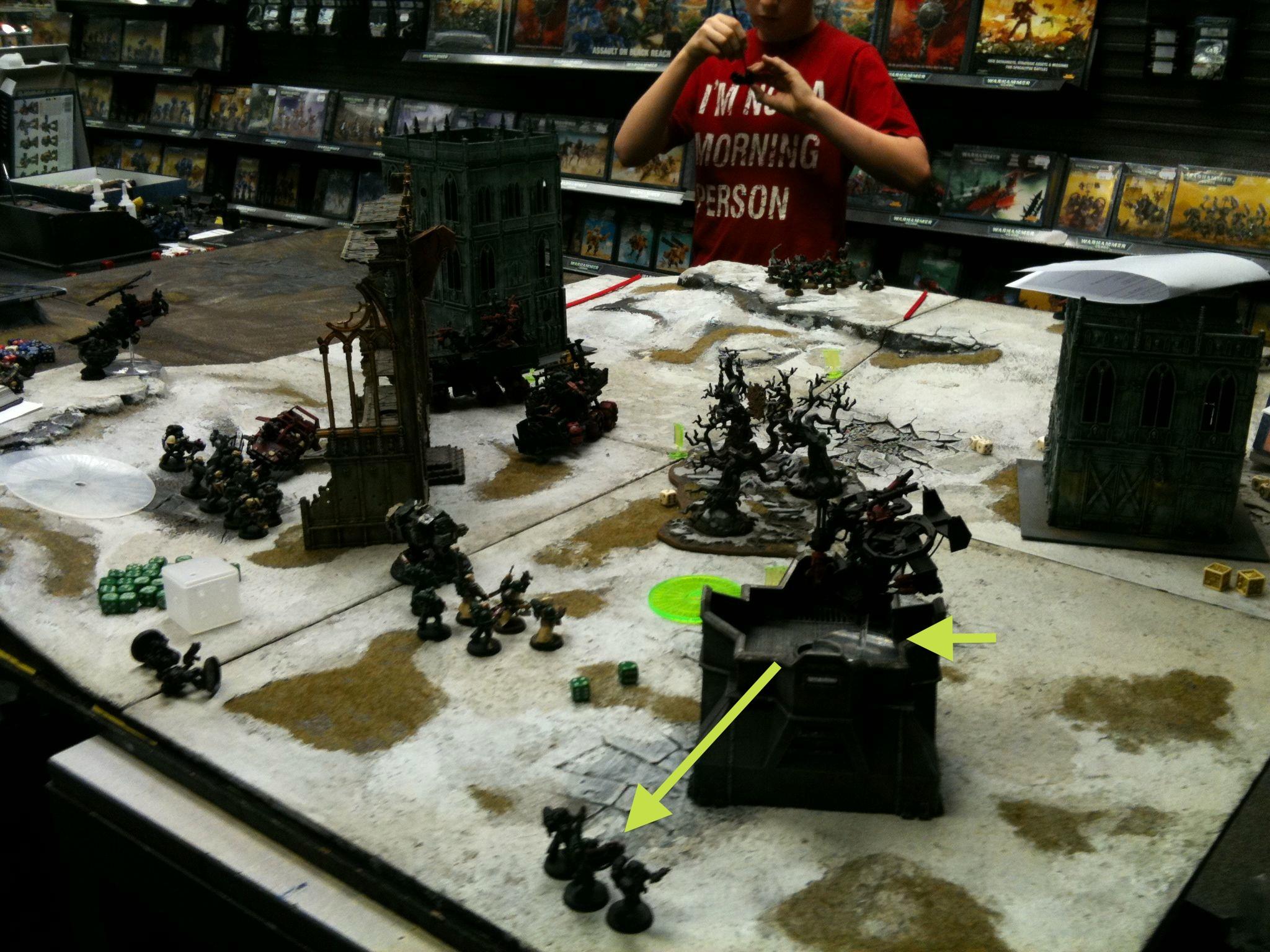 Battle Report, Da Ork Angelz, Dark Angels, Orks