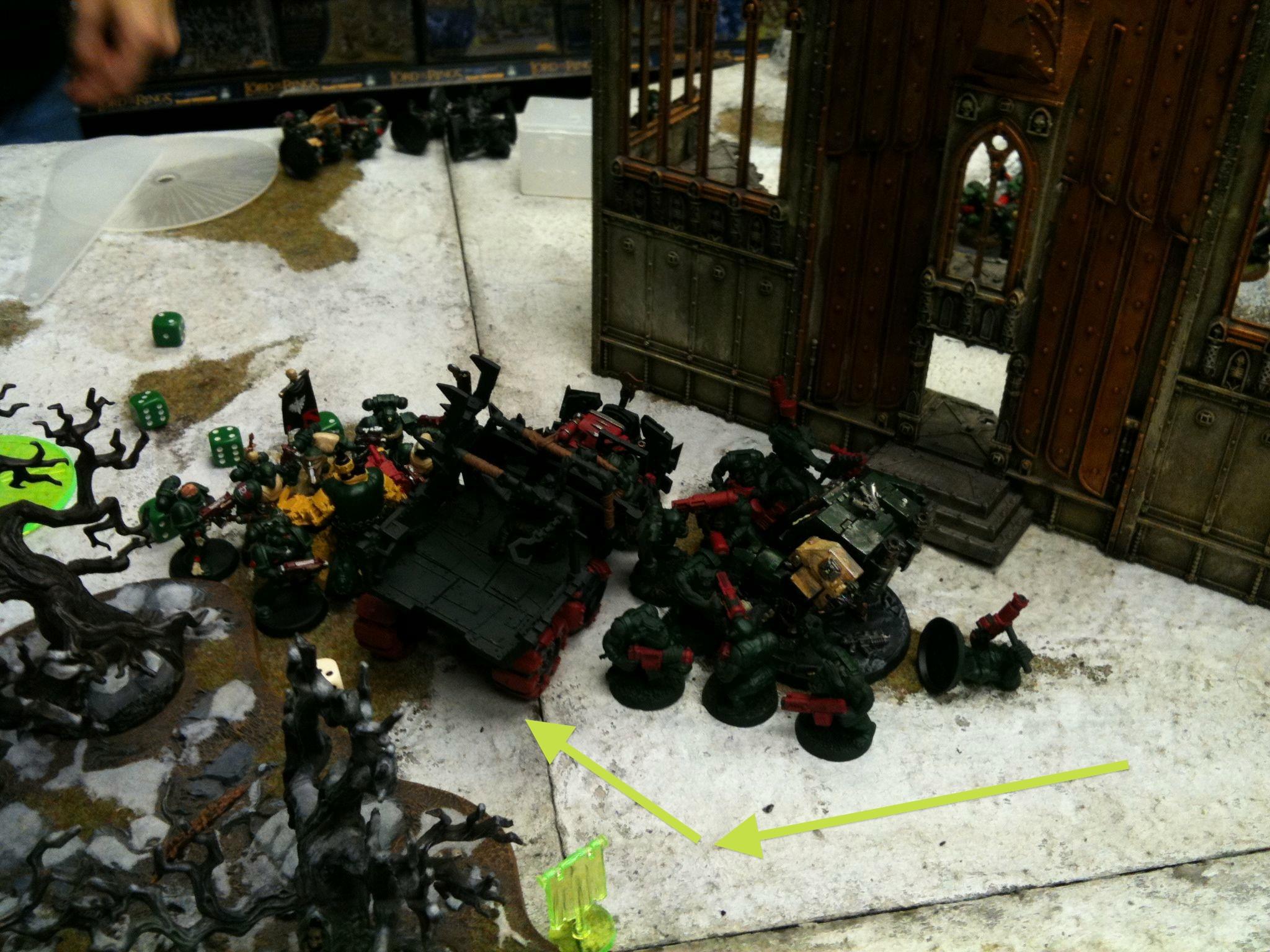 Battle Report, Da Ork Angelz, Dark Angels, Orks