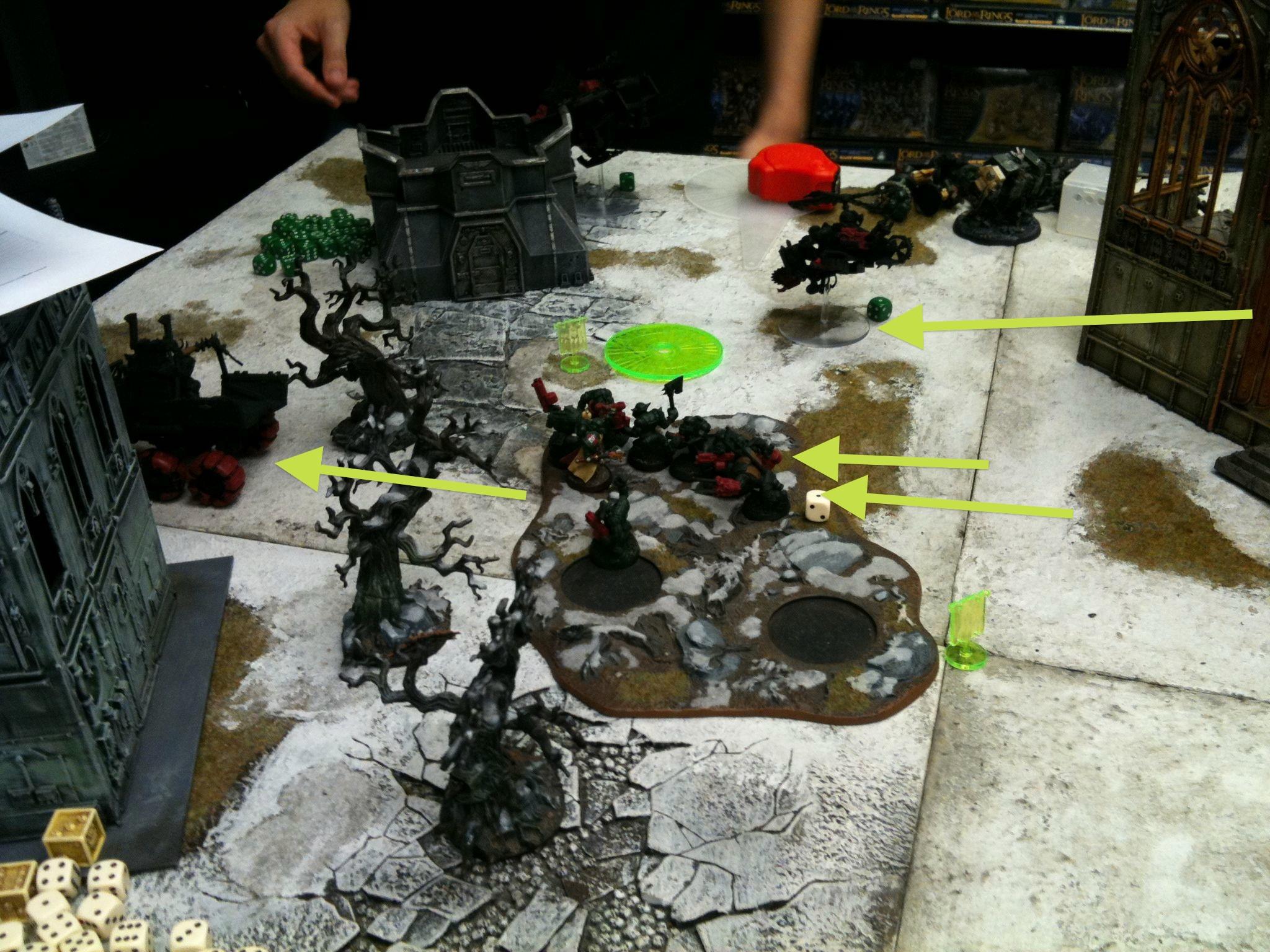 Battle Report, Da Ork Angelz, Dark Angels, Orks