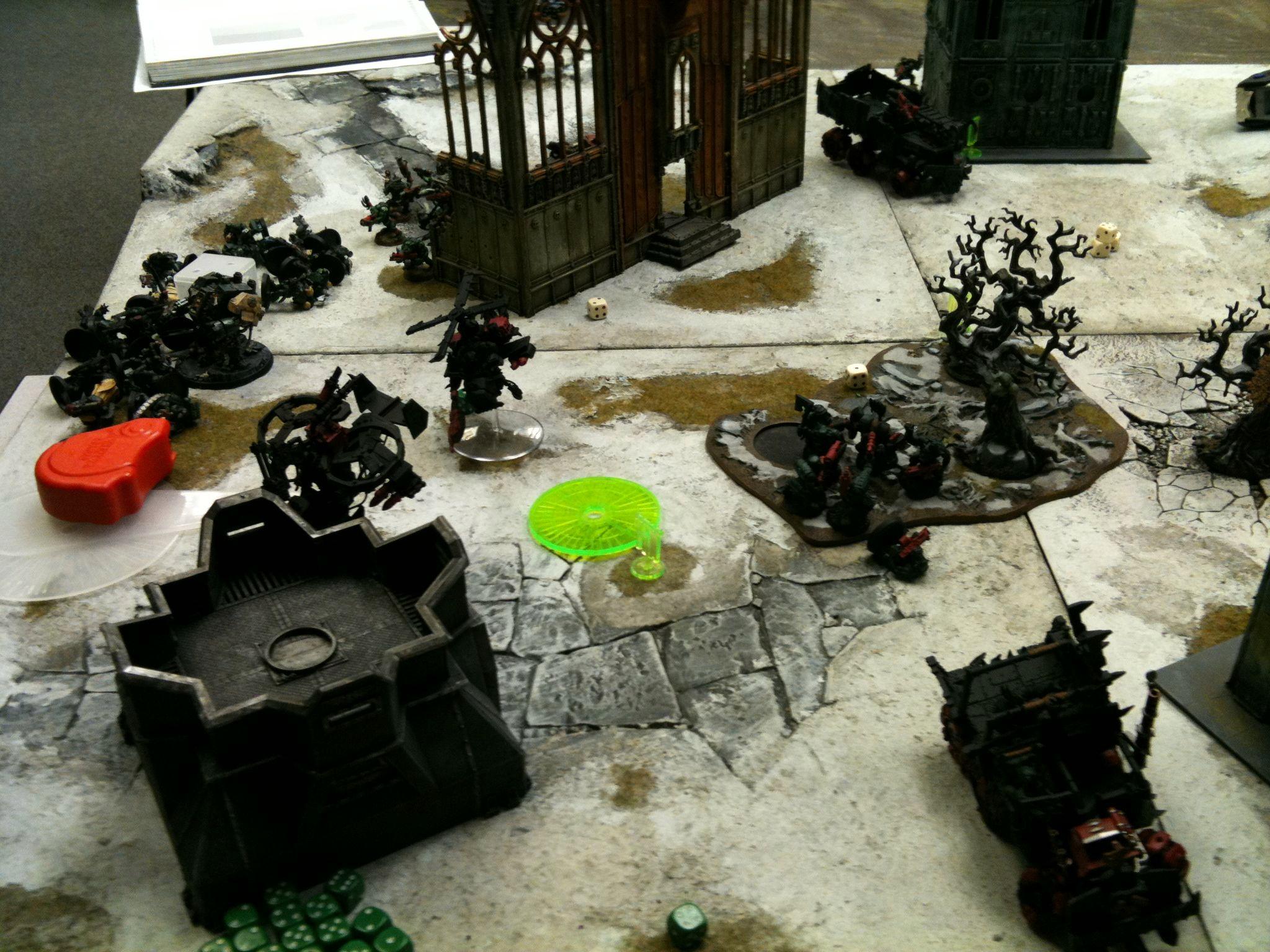 Battle Report, Da Ork Angelz, Dark Angels, Orks