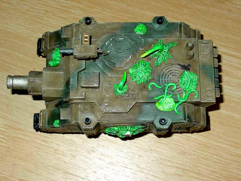 Conversion, Nurgle, Paper Model Chaos Vindicator