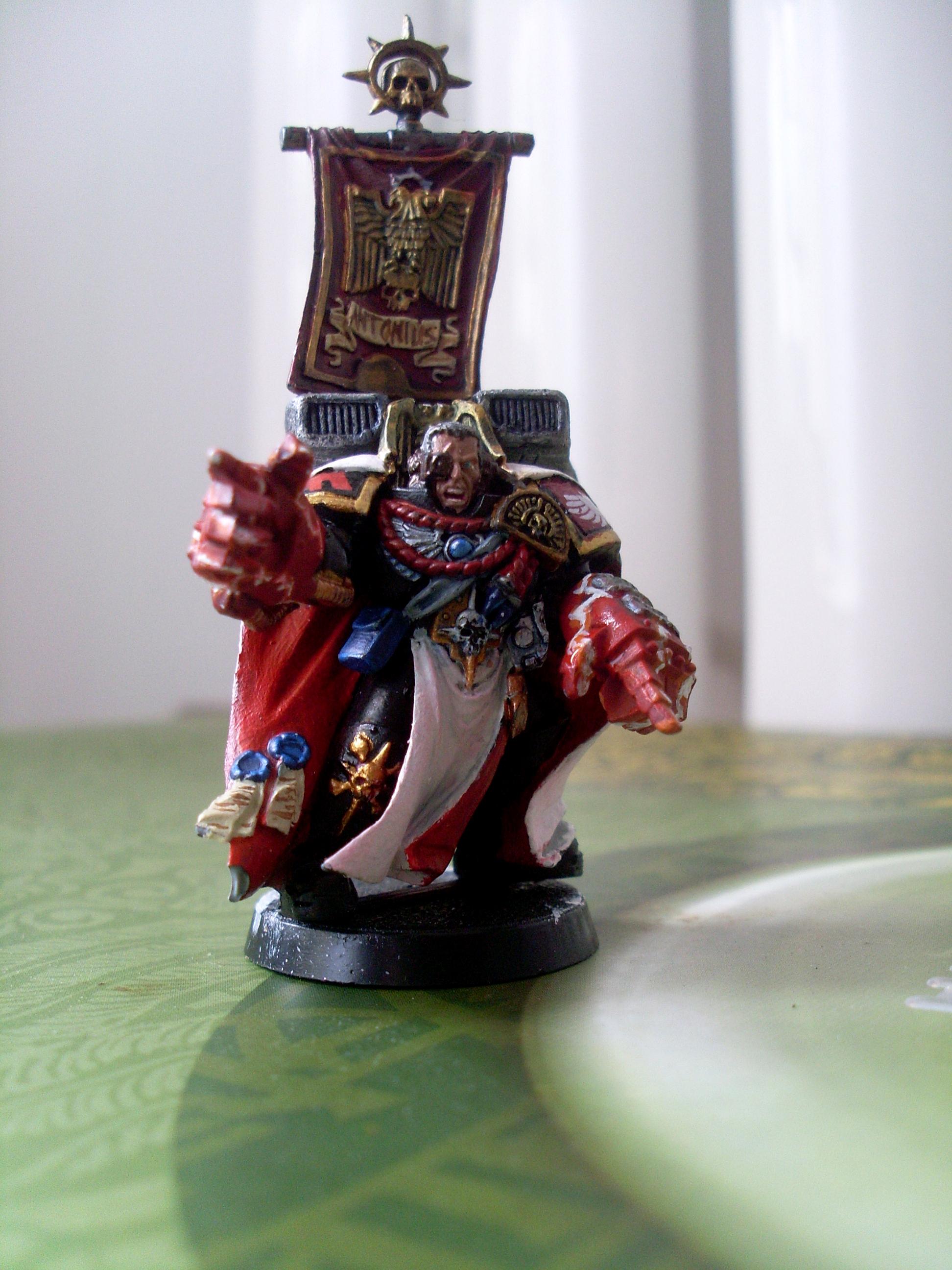 Assault Marines, Commander, Jump Pack, Power Fists, Space Marines