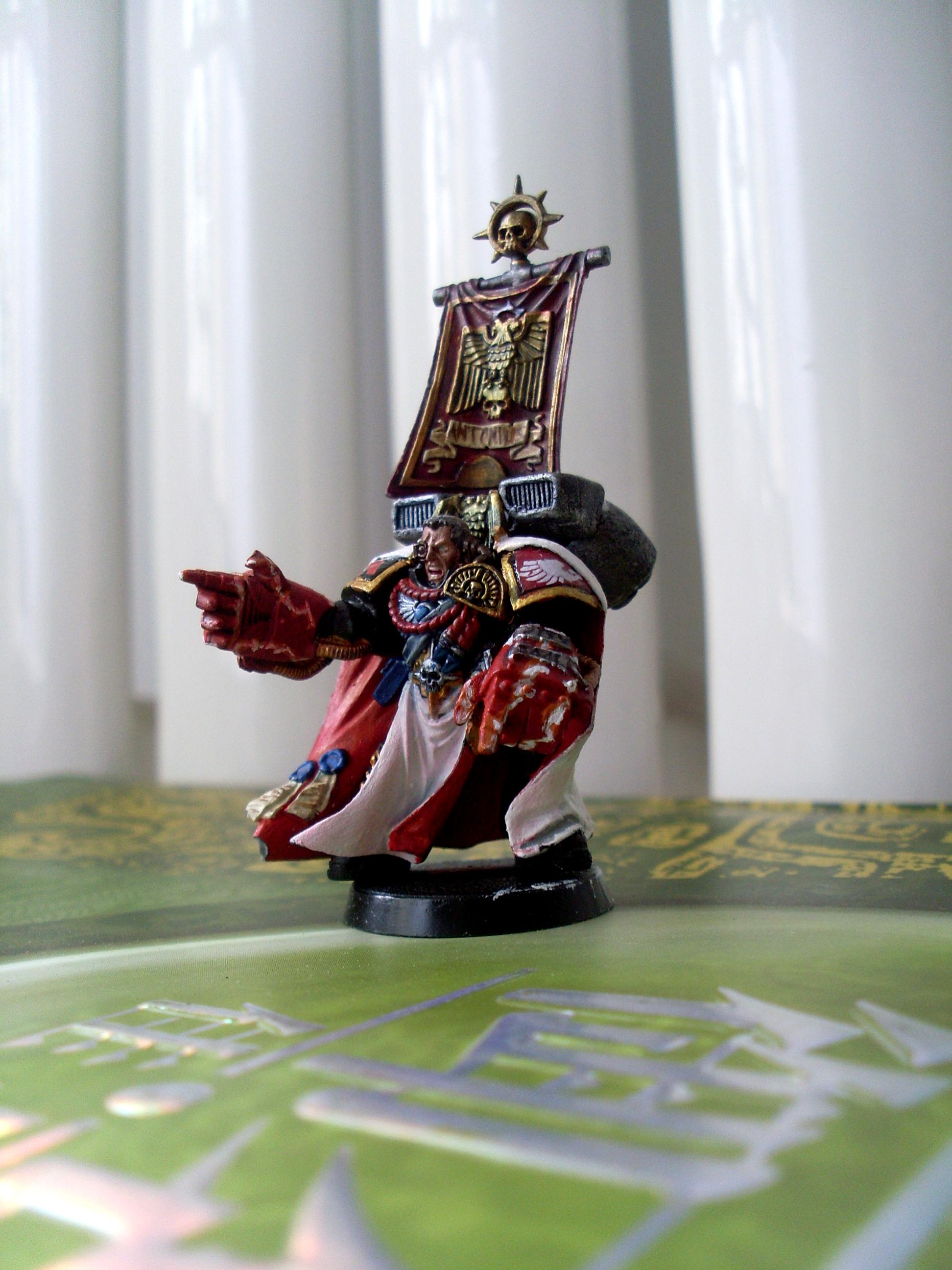 Assault Marines, Commander, Jump Pack, Power Fists, Space Marines