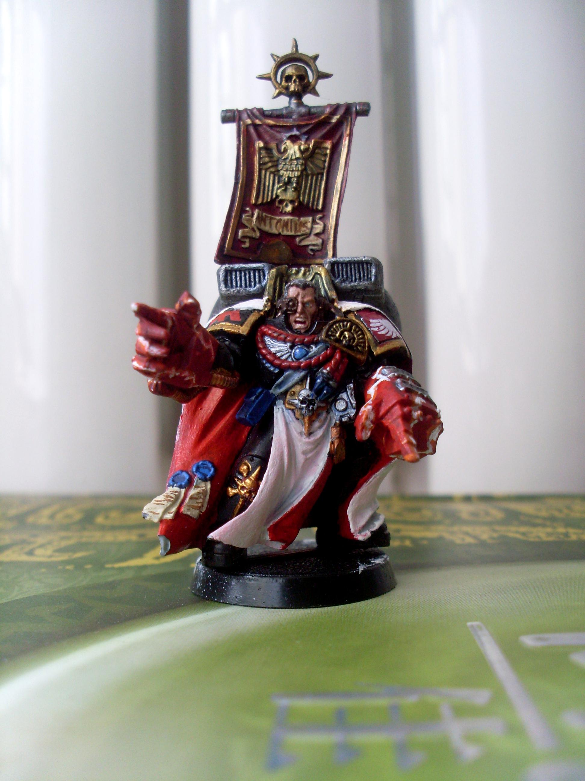 Assault Marines, Commander, Jump Pack, Power Fists, Space Marines