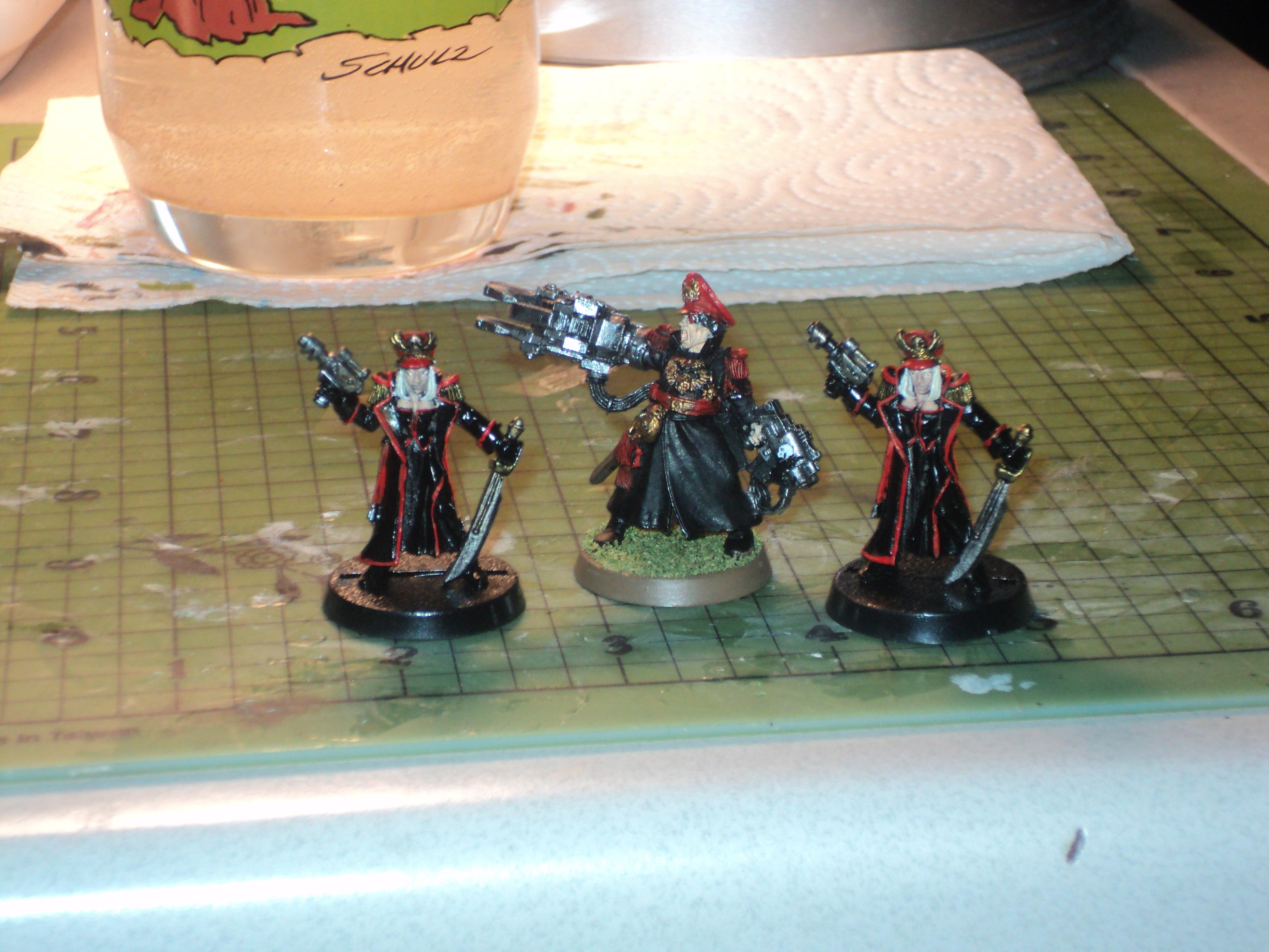 Commissar, Female, Imperial Guard, Yarrick