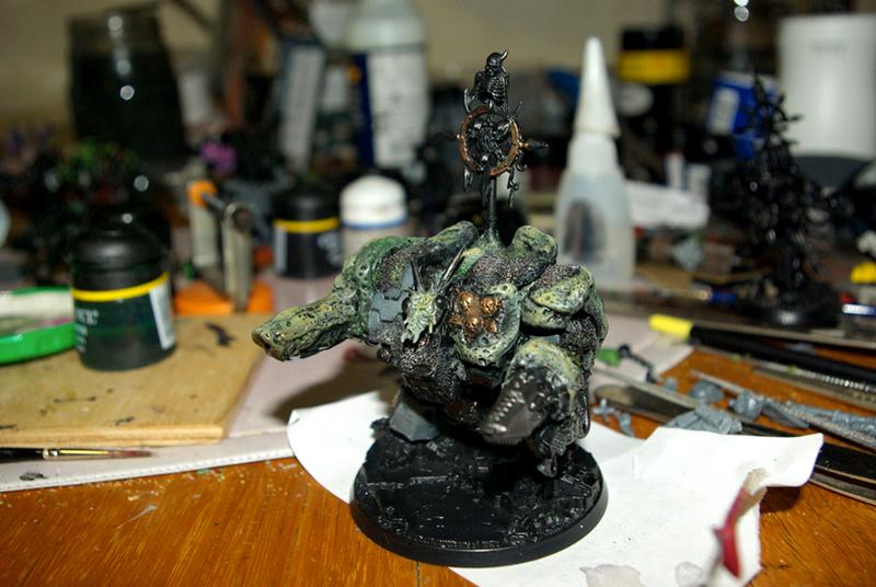 Chaos, Conversion, Death Guard, Greenstuff, Nurgle, Plague Marines