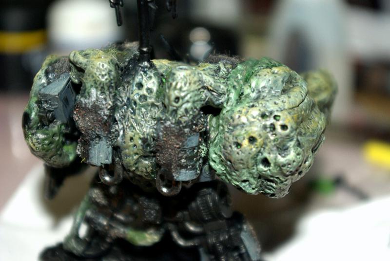 Chaos, Conversion, Death Guard, Greenstuff, Nurgle, Plague Marines