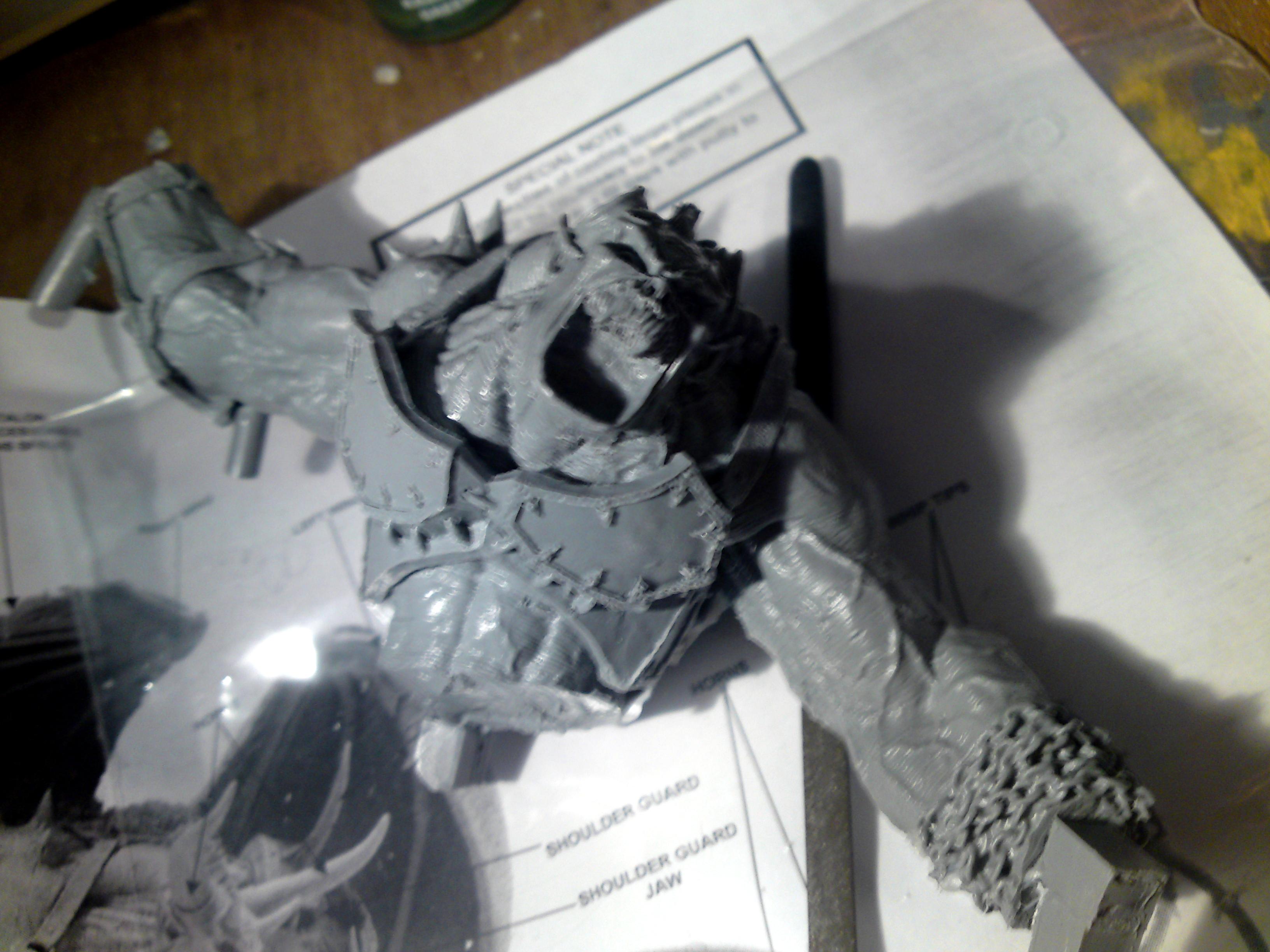 Bloodthirster, Chaos, Daemons, Forge World, Khorne, Work In Progress