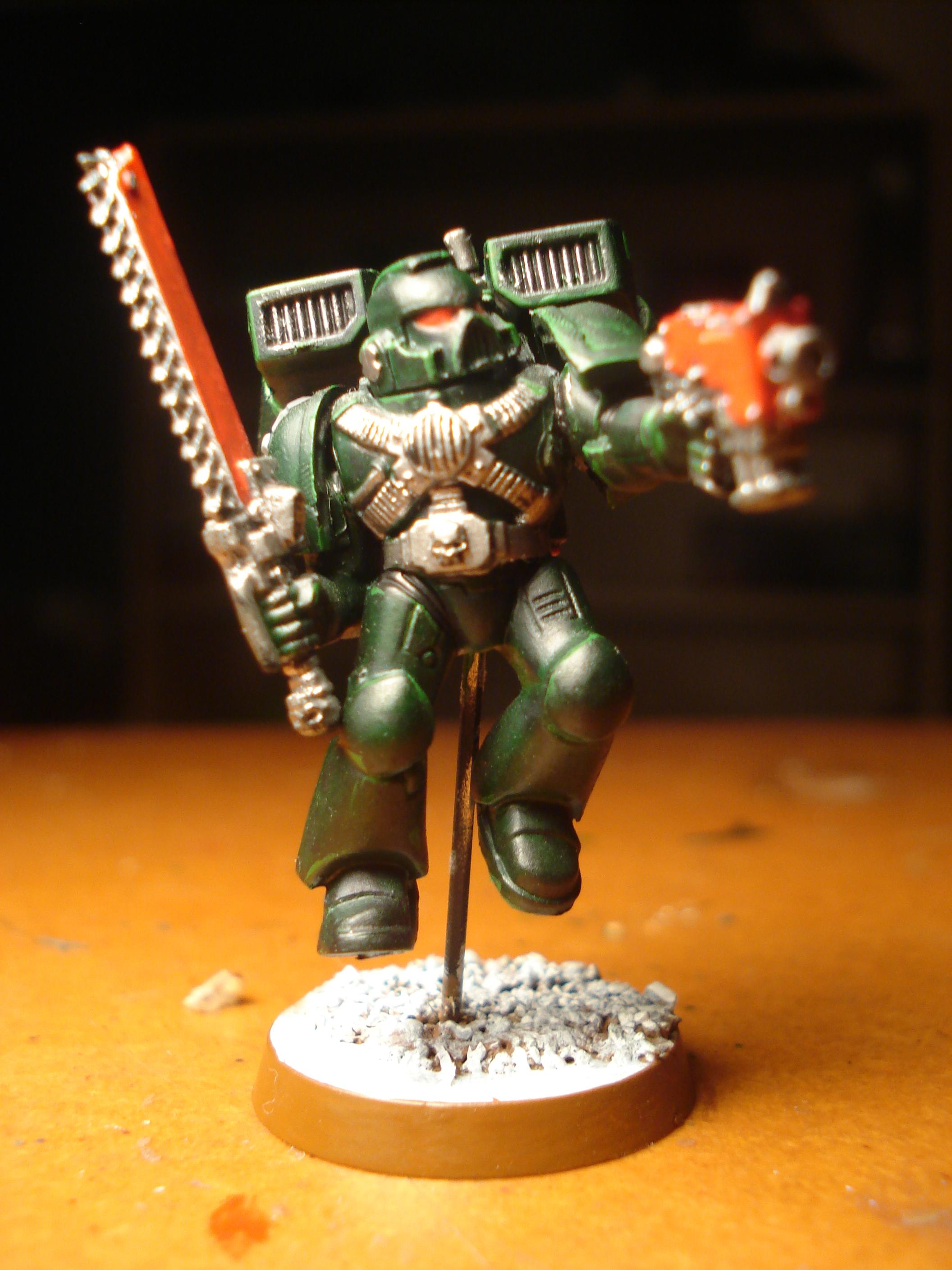 Assault Marines, Dark Angels, Jump Pack, Space Marines, Warhammer 40,000