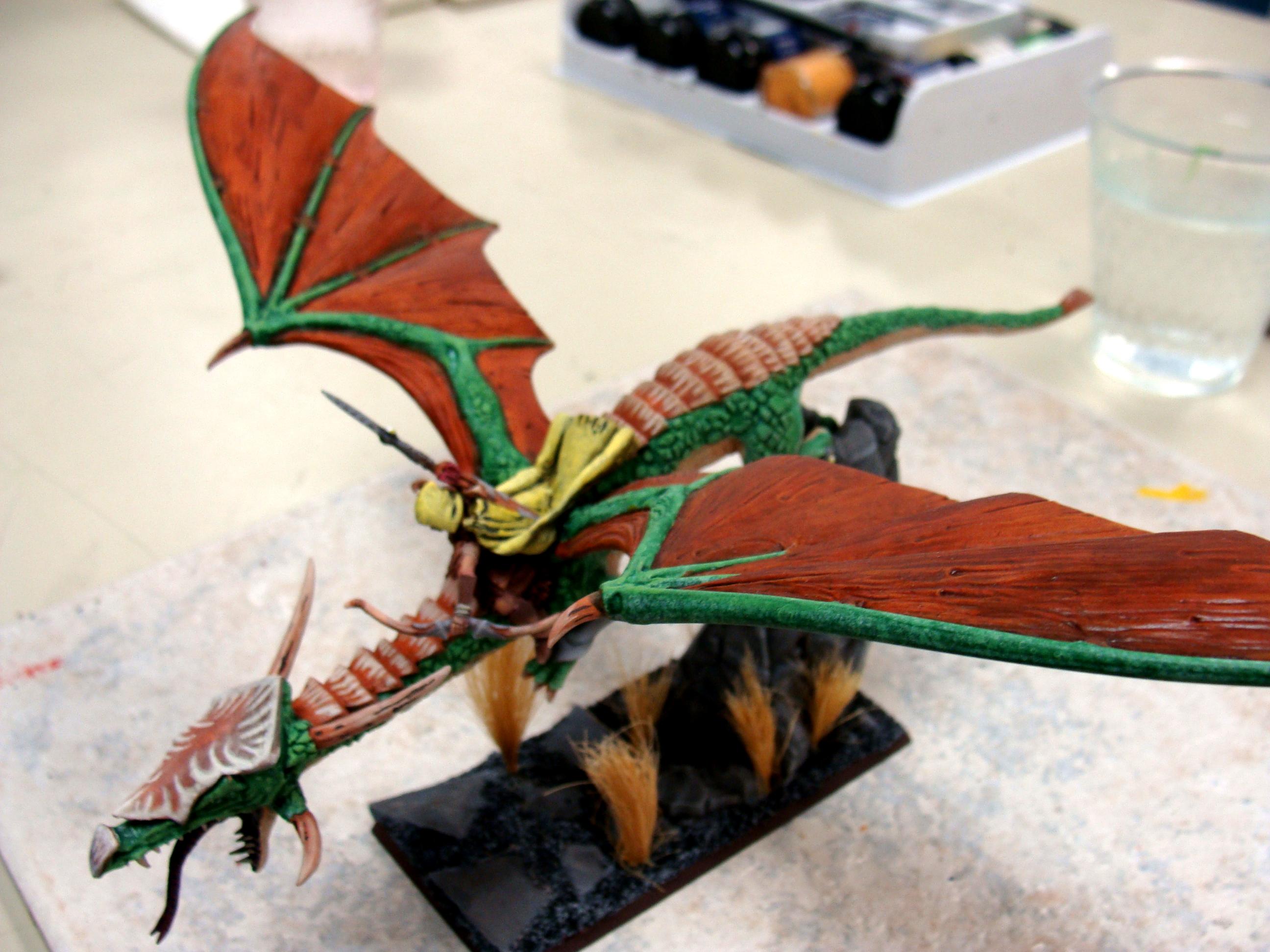 Warhammer Fantasy, Wood Elves, Wyvern