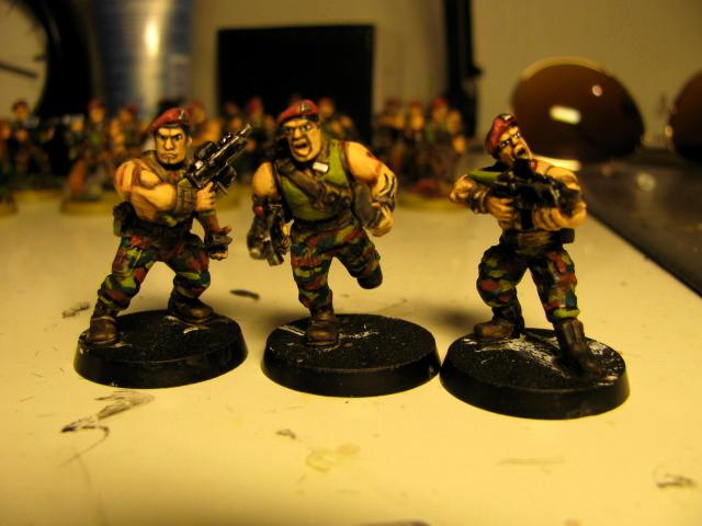 3rd, Belgium, Camouflage, Conversion, Darkon, Imperial Guard, Veteran, Warhammer 40,000, Work In Progress