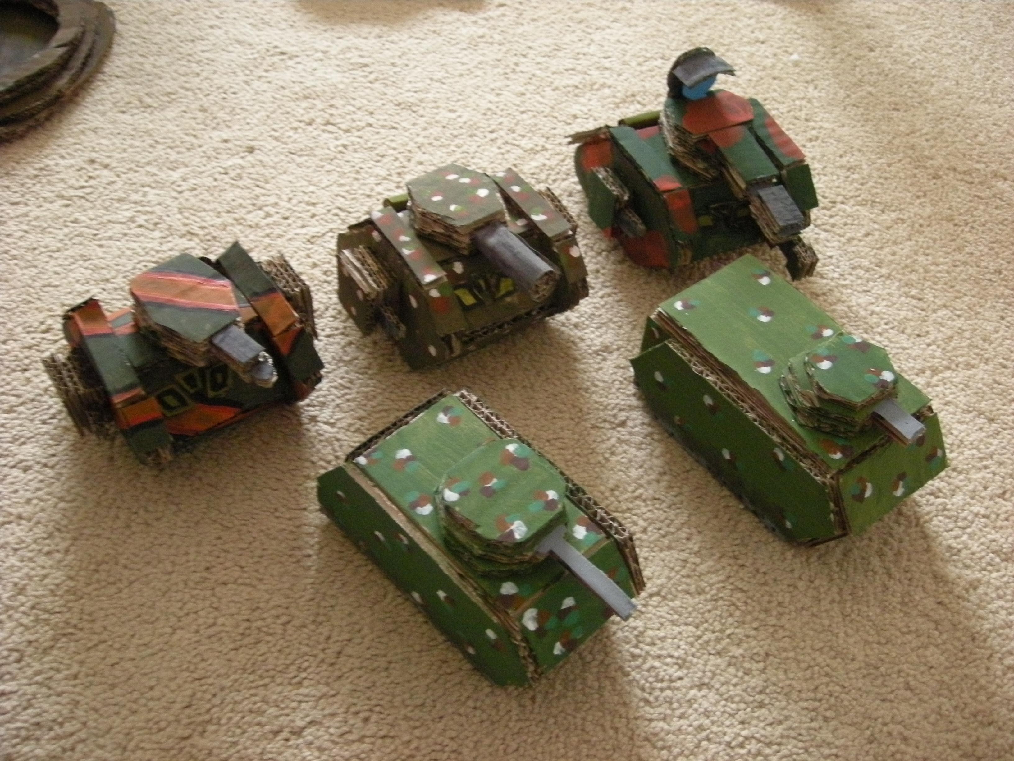 Chimera, Imperial Guard, Leman Russ, Paper Models