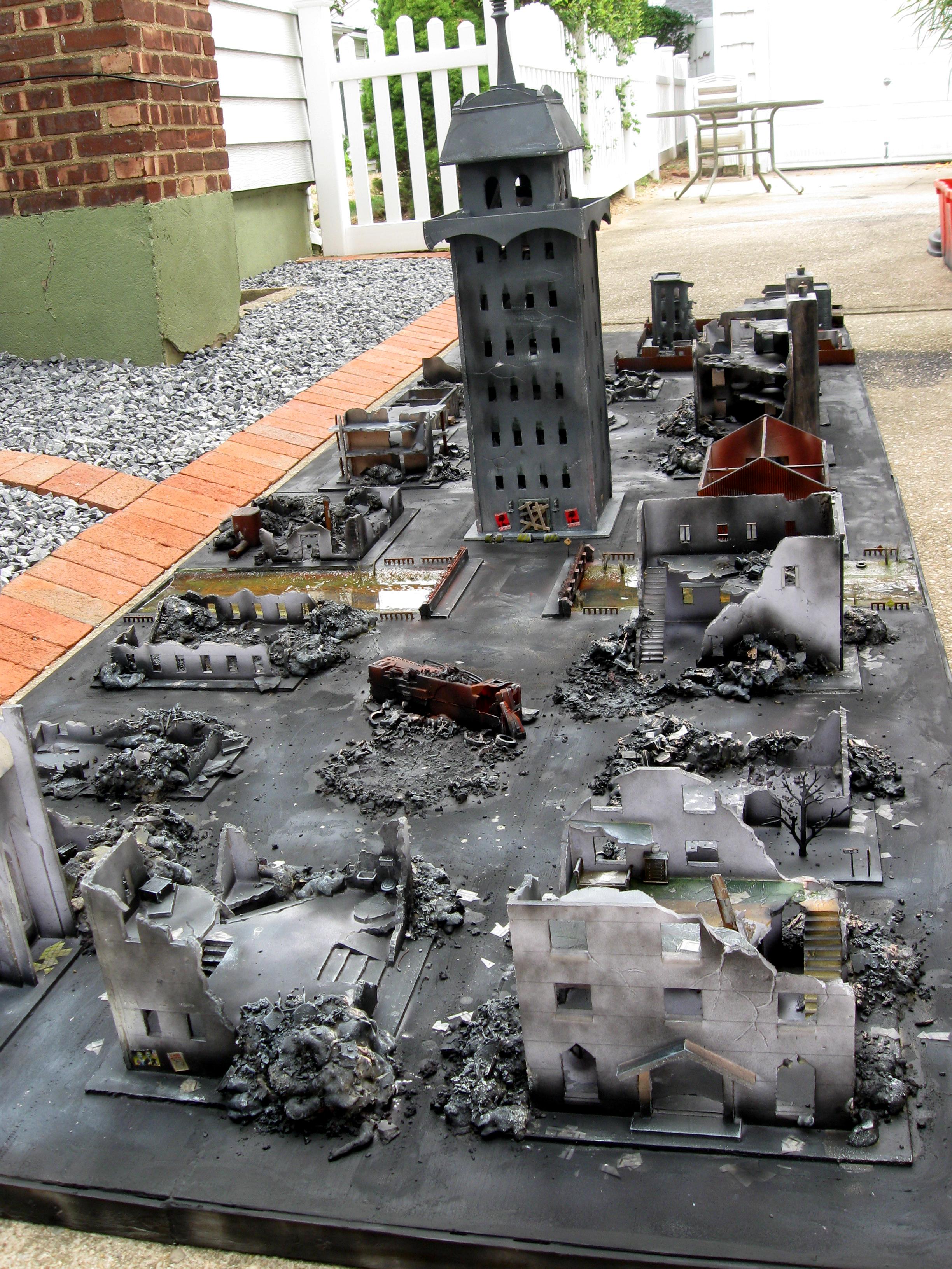 Cities Of Death, City, Curban, Scratch Build, Terrain, World War 2