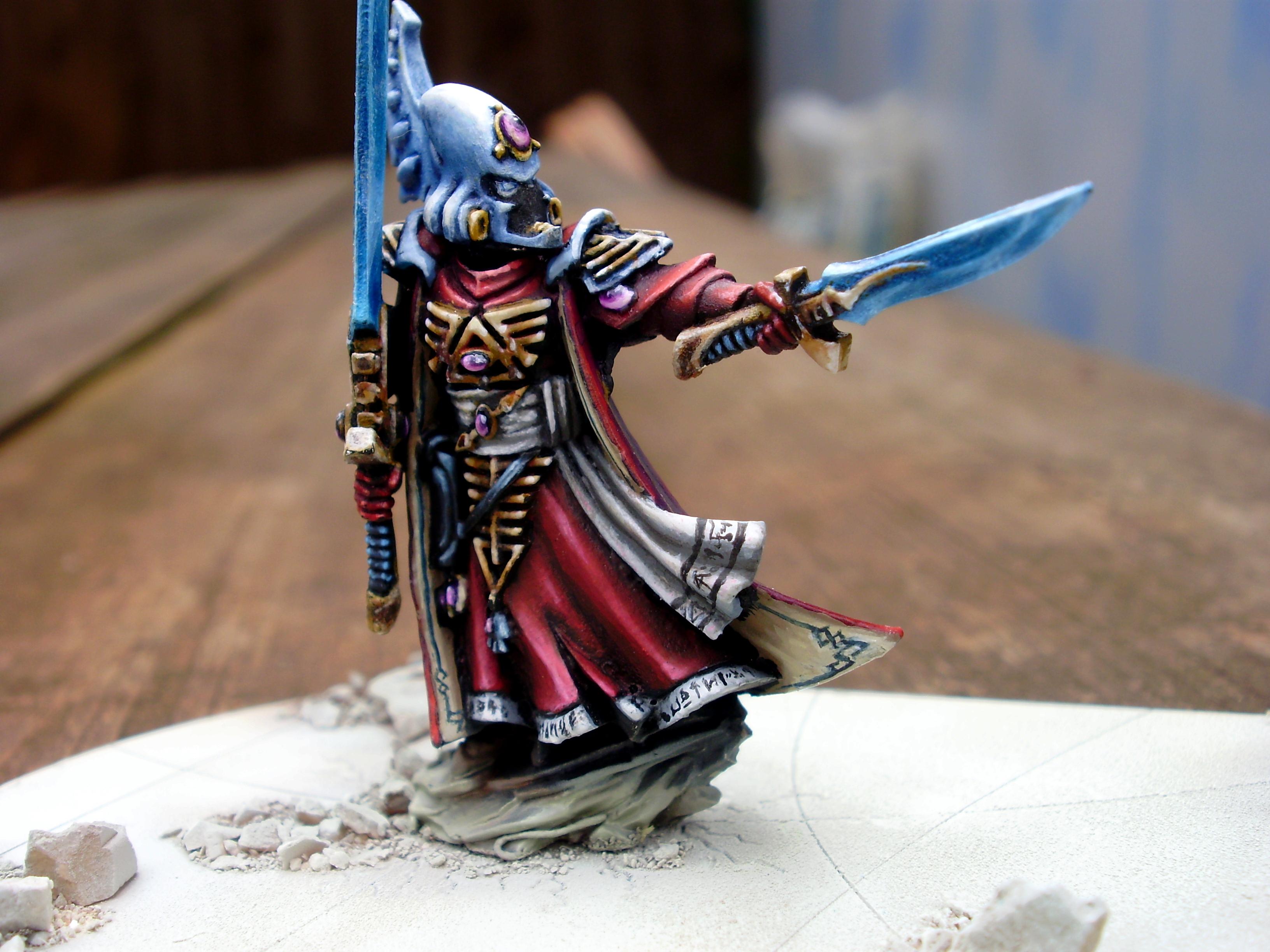 Cool, Eldar, Eldar Farseer, Farseer, Painting, Powersword, Warhammer 40,000