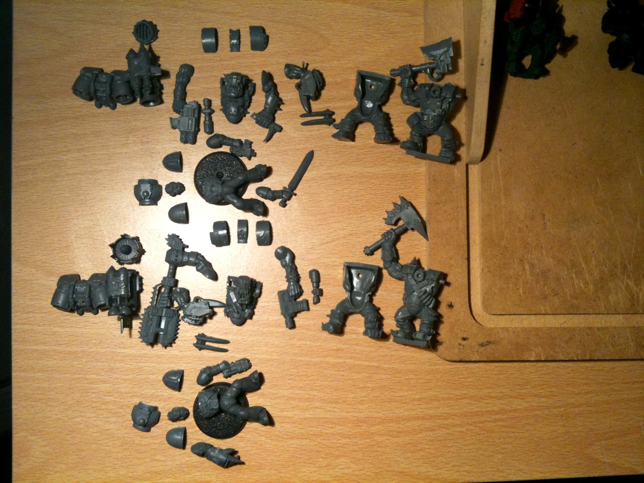 Da Dark Angelz, Great Marine Swap, Nob, Orks, Stormboyz