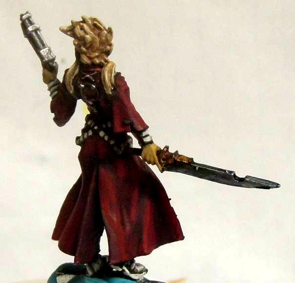 Bounty Huntress, Malifaux, Outcasts, Viktoria, Work In Progress, Wyrd