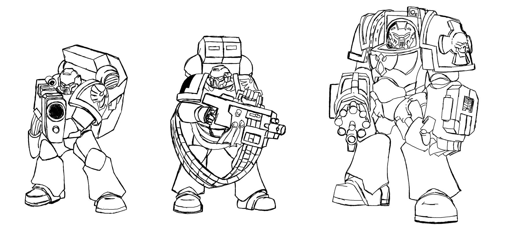 Chaos, Chaos Daemons, Chaos Space Marines, Chaplain, Sisters Of Battle, Space Marines, Warhammer 40,000
