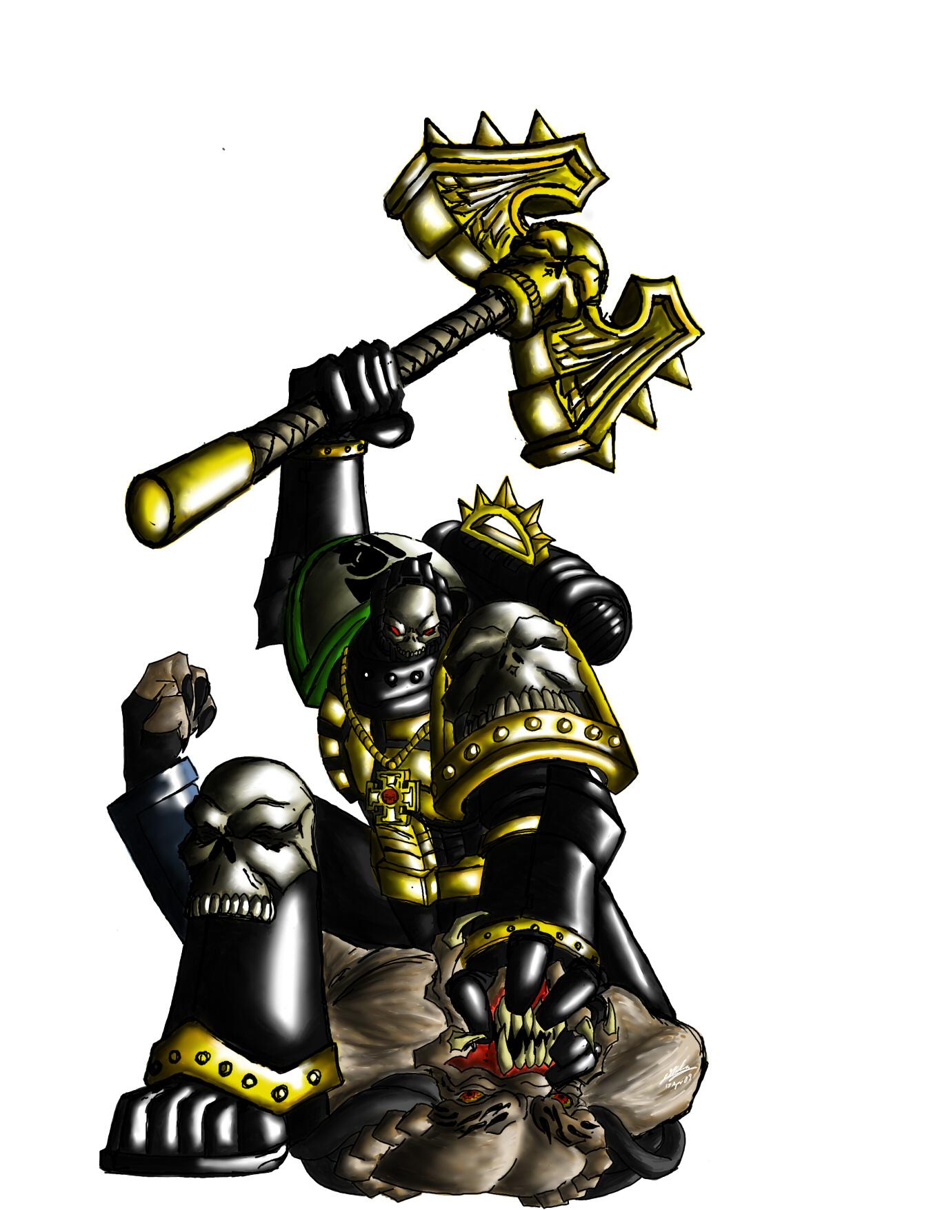Artwork, Chaos, Chaos Daemons, Chaos Space Marines, Chaplain, Sisters Of Battle, Space Marines, Warhammer 40,000