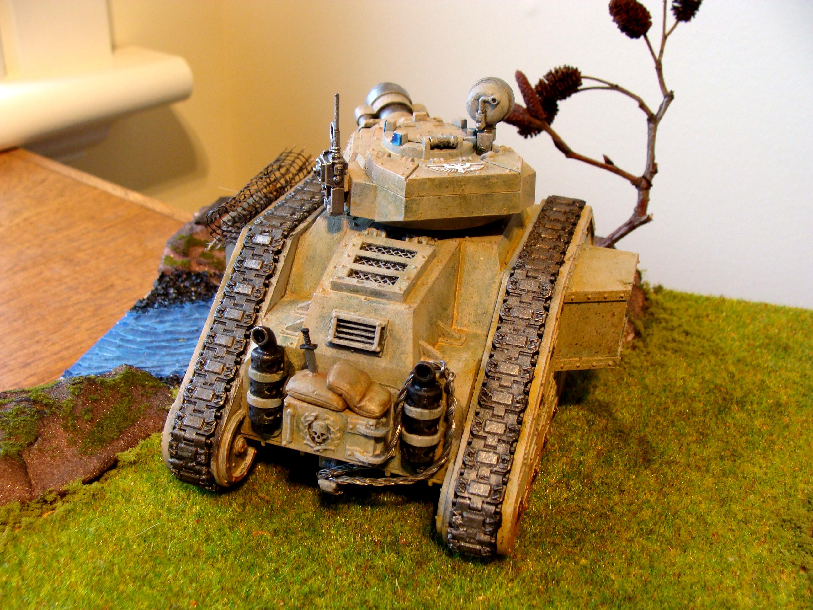 Demolisher, Desert Camo, Imperial Guard, Tank