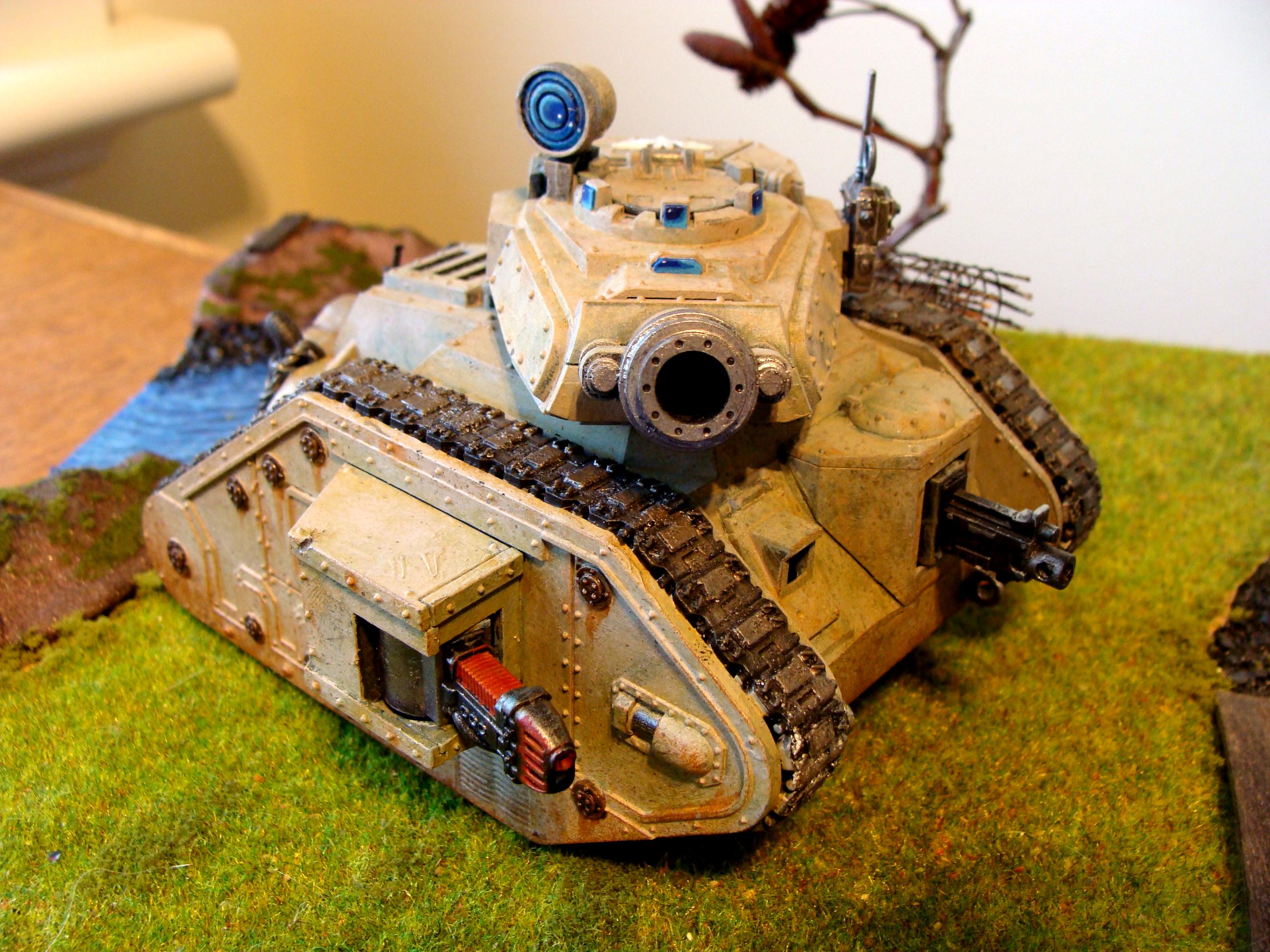 Demolisher, Desert Camo, Imperial Guard, Tank