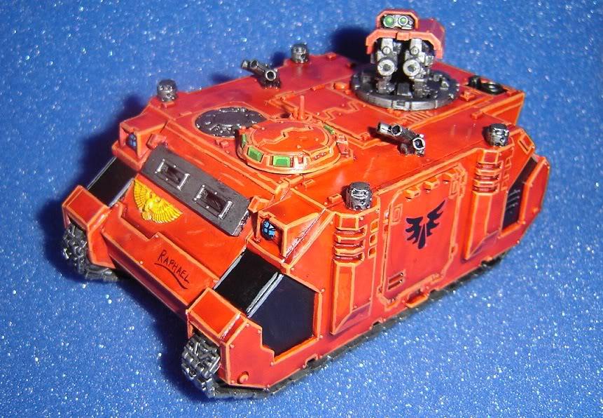 Blood Angels, Razorback, Space Marines, Warhammer 40,000