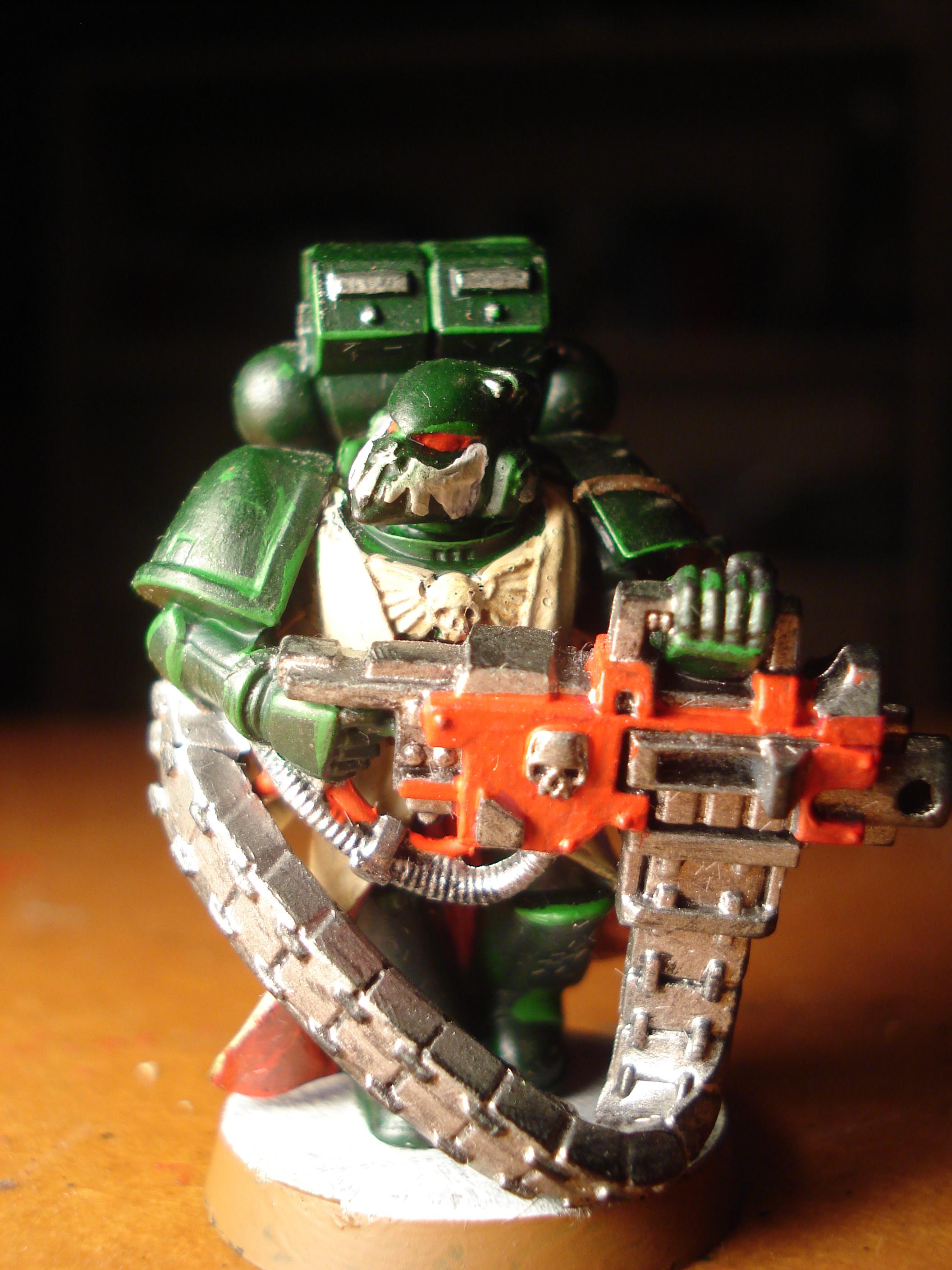 Dark Angels, Heavy Bolter, Space Marines, Warhammer 40,000