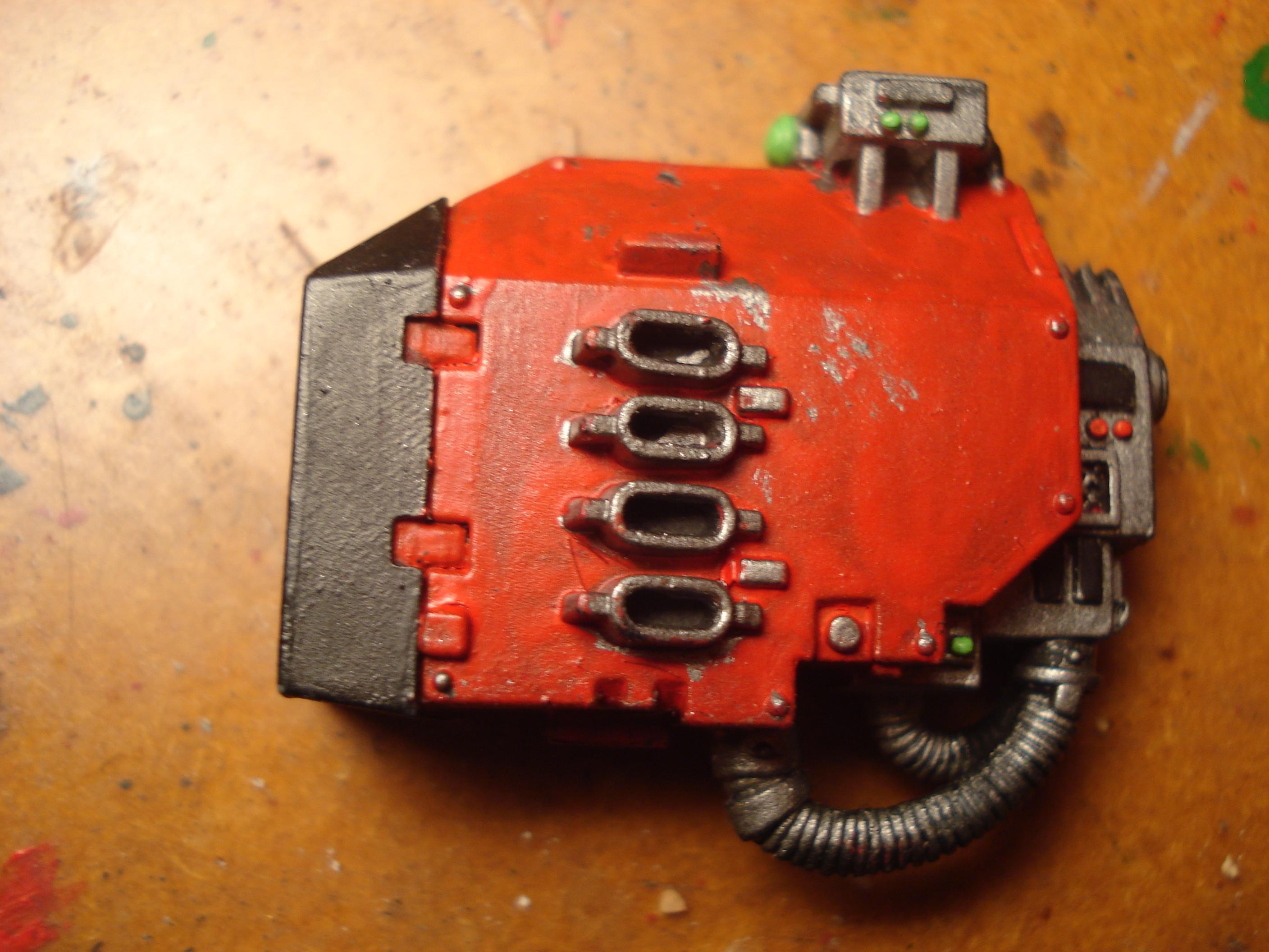 Blood Angels, Dreadnought, Missile Launcher, Space Marines, Warhammer 40,000