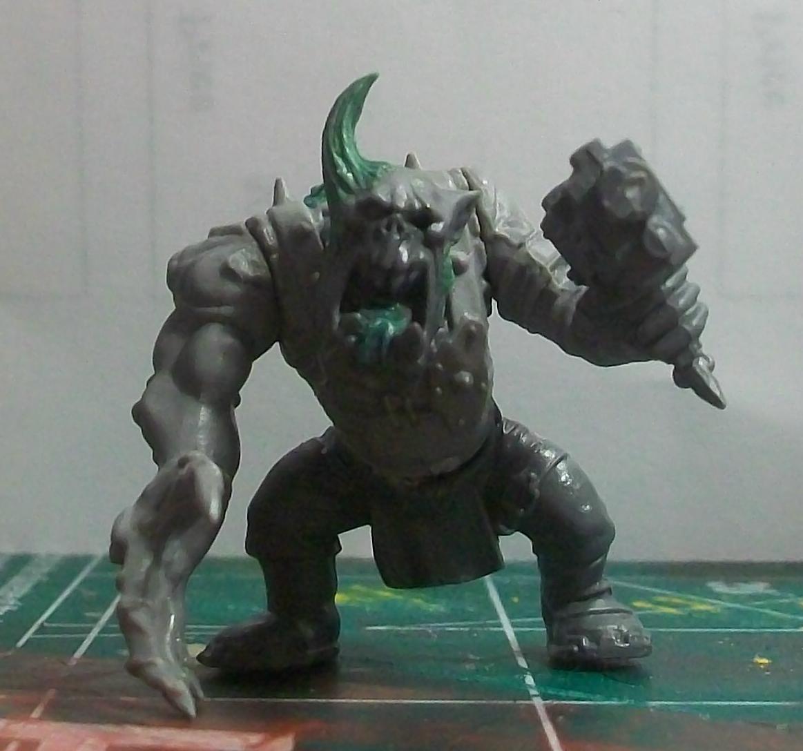 This one has more work done on the horn