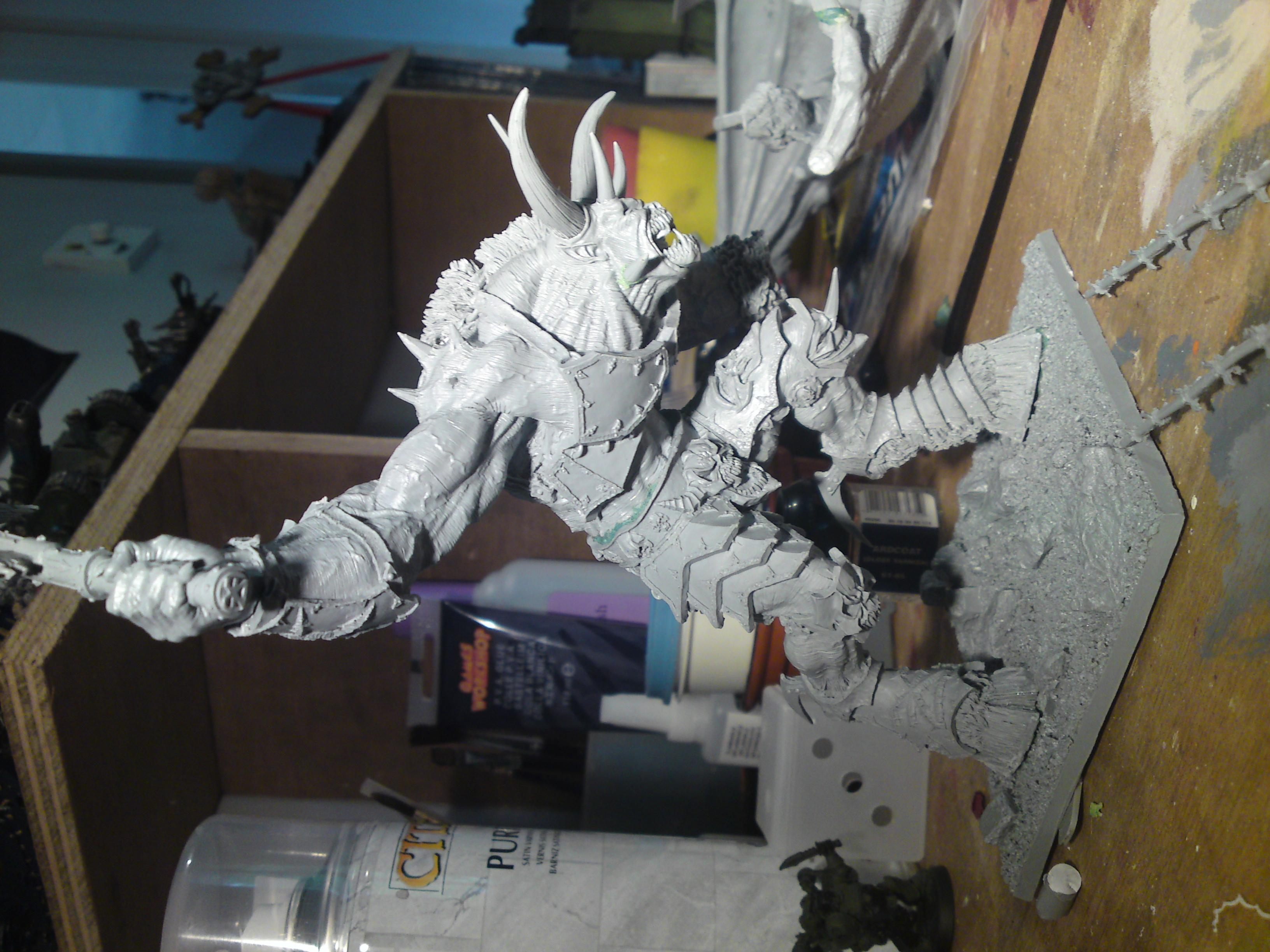 Bloodthirster, Chaos, Daemons, Forge World, Khorne, Work In Progress