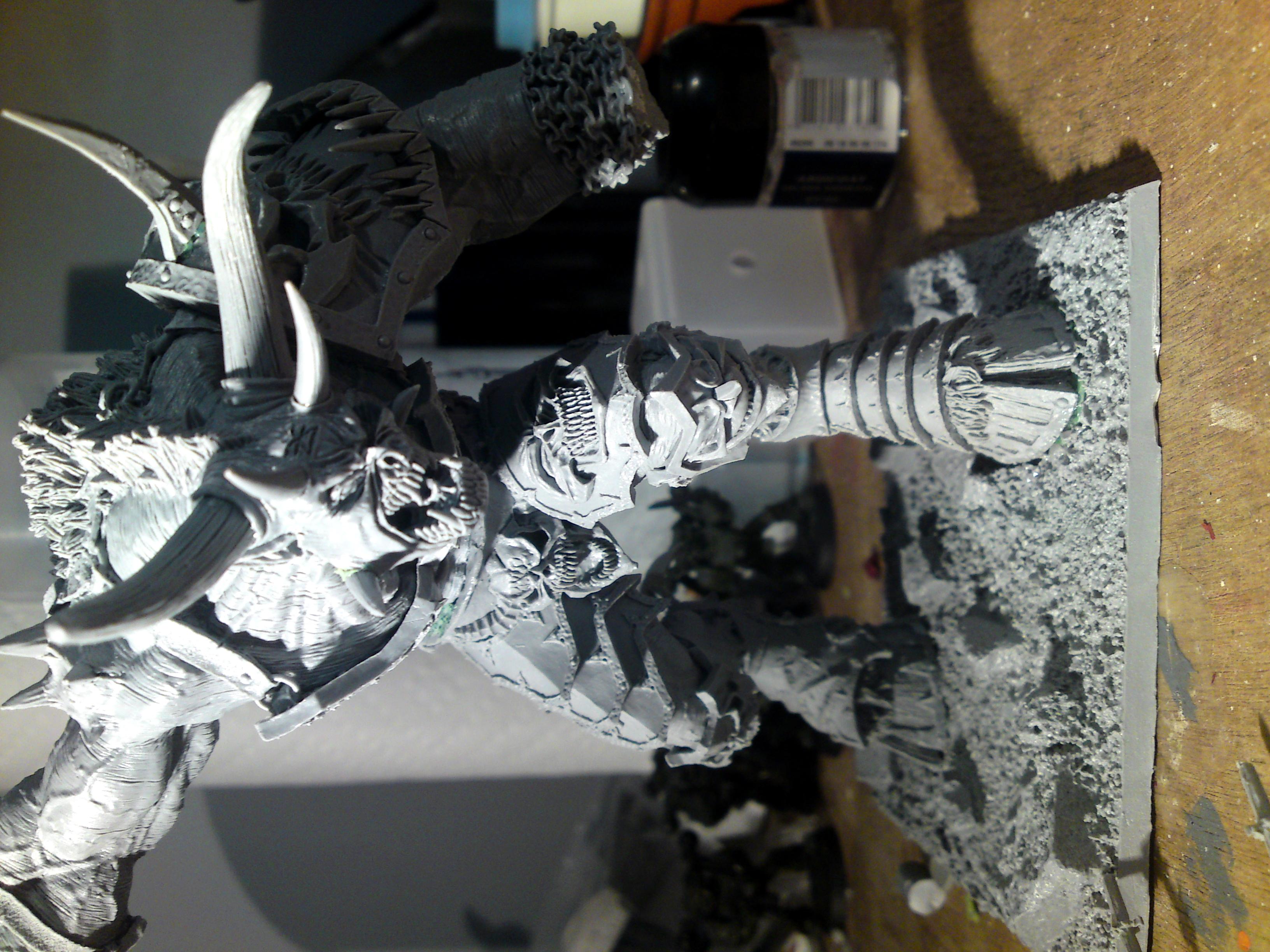 Bloodthirster, Chaos, Daemons, Forge World, Khorne, Work In Progress
