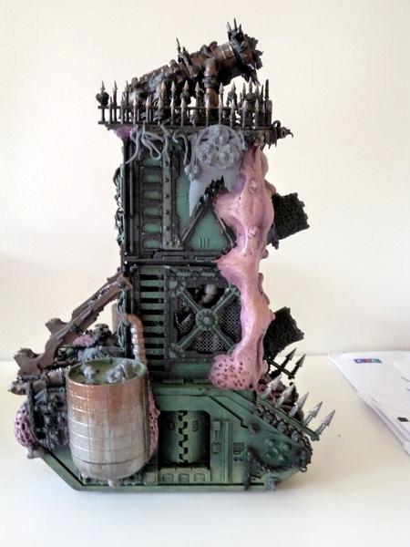 Daemon Engine, Nurgle, Plague Tower, Super-heavy, Work In Progress