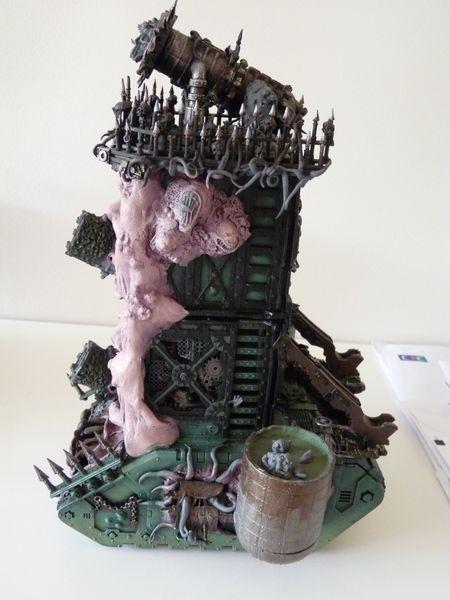 Daemon Engine, Nurgle, Plague Tower, Super-heavy, Work In Progress