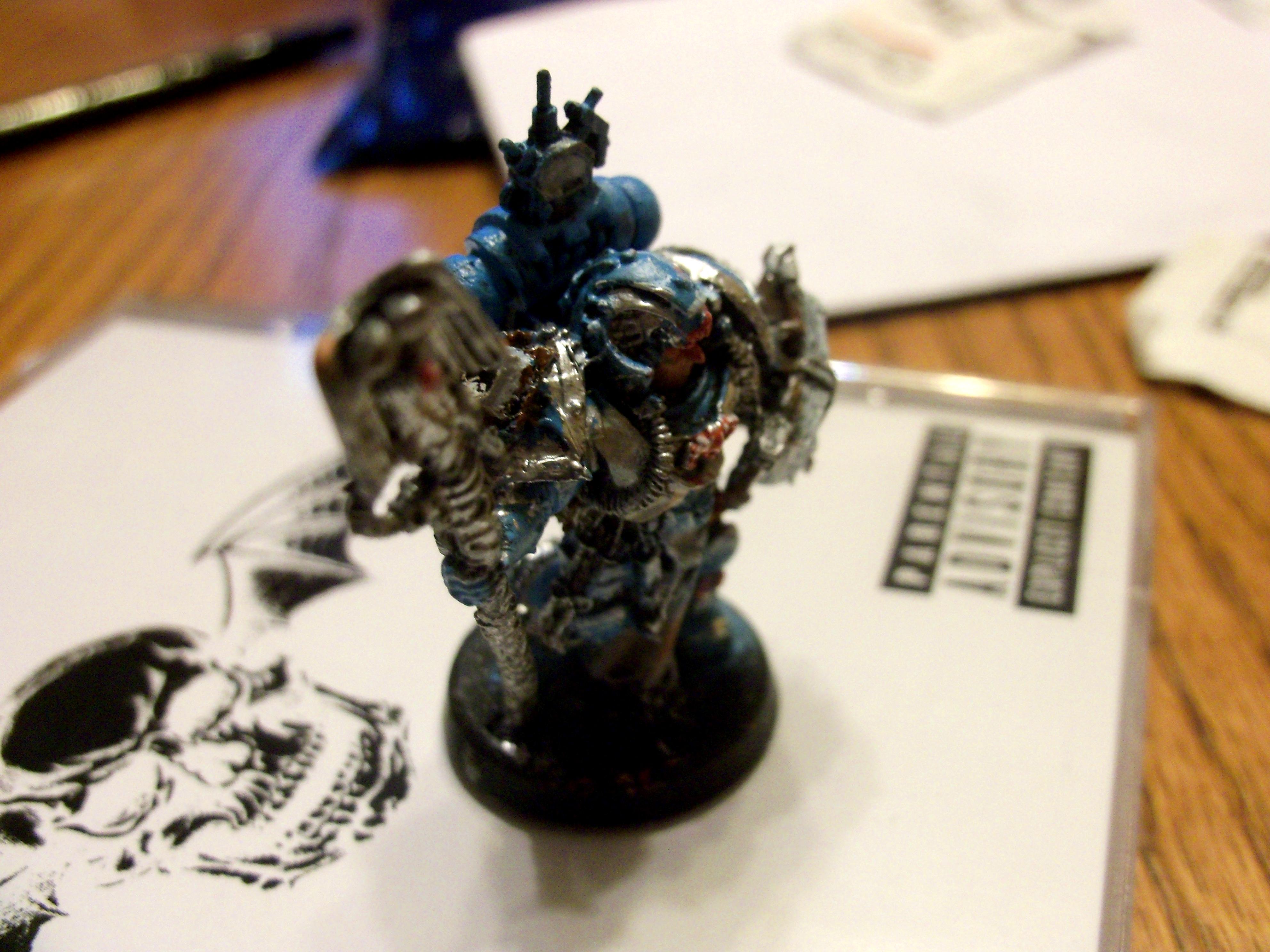 Epistolary, Force, Headquarters, Librarian, Space, Space Marines, Weopon