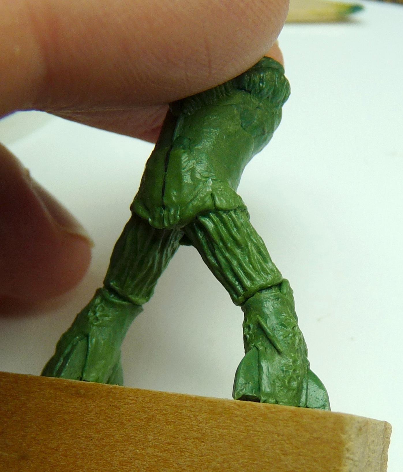 Ambull, Greenstuff, Rogue Trader, Sculpting