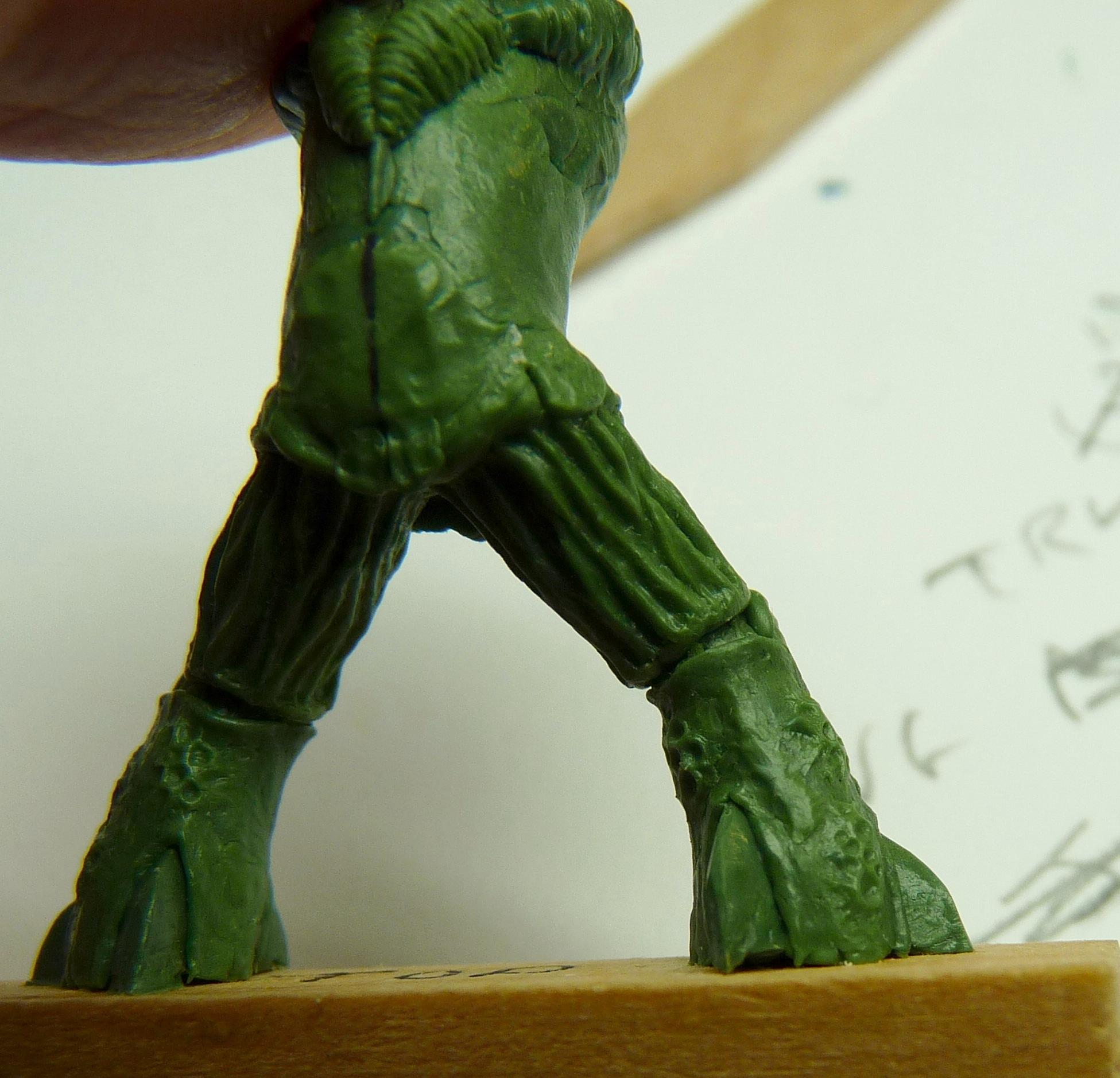 Ambull, Greenstuff, Rogue Trader, Sculpting