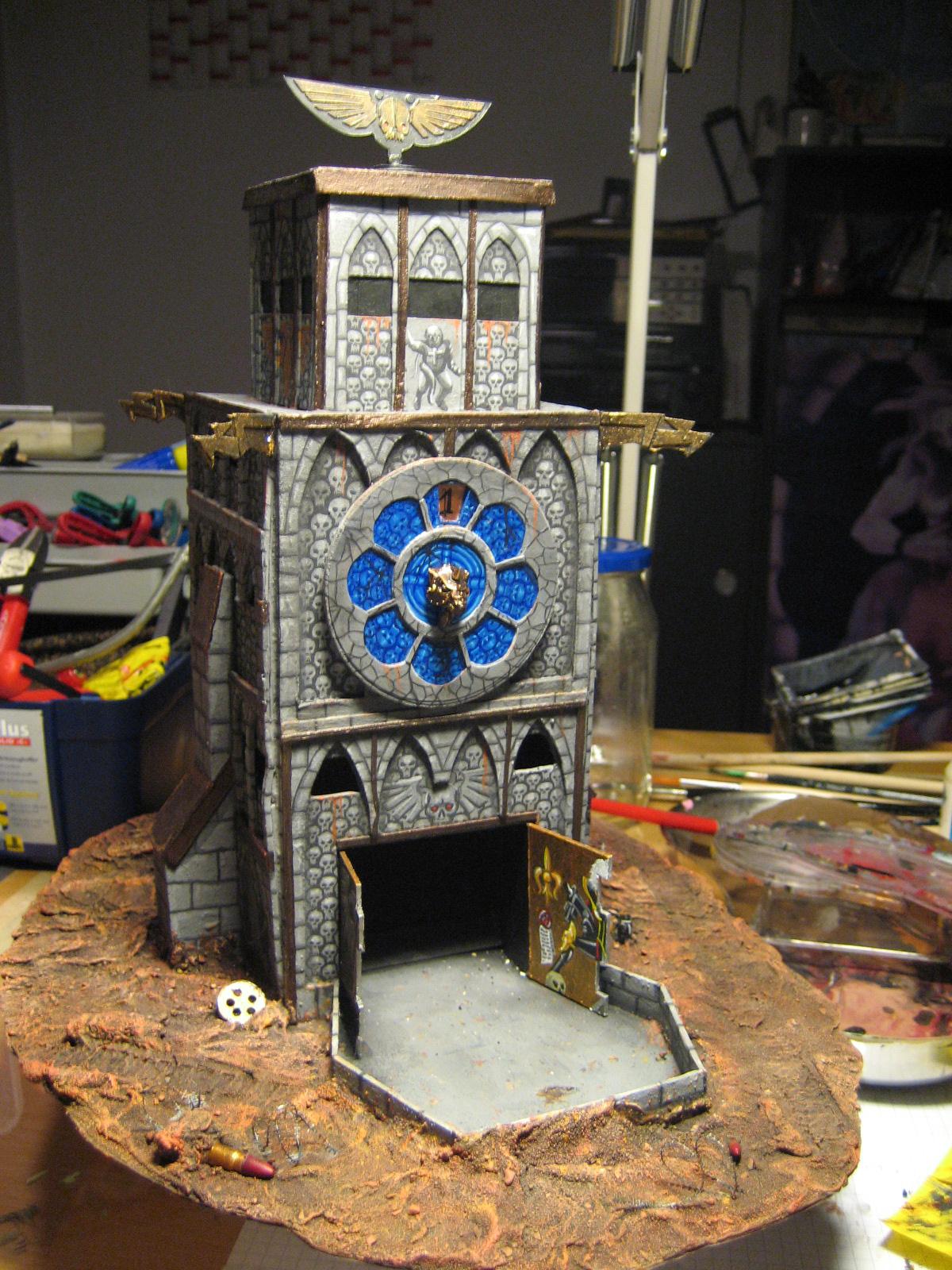 Dice Tower, Objective Marker, Terrain, Turn Counter