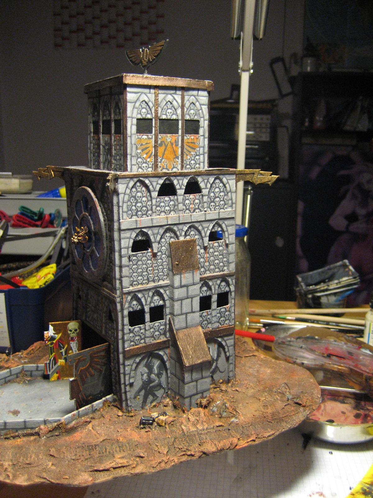 Dice Tower, Objective Marker, Terrain, Turn Counter