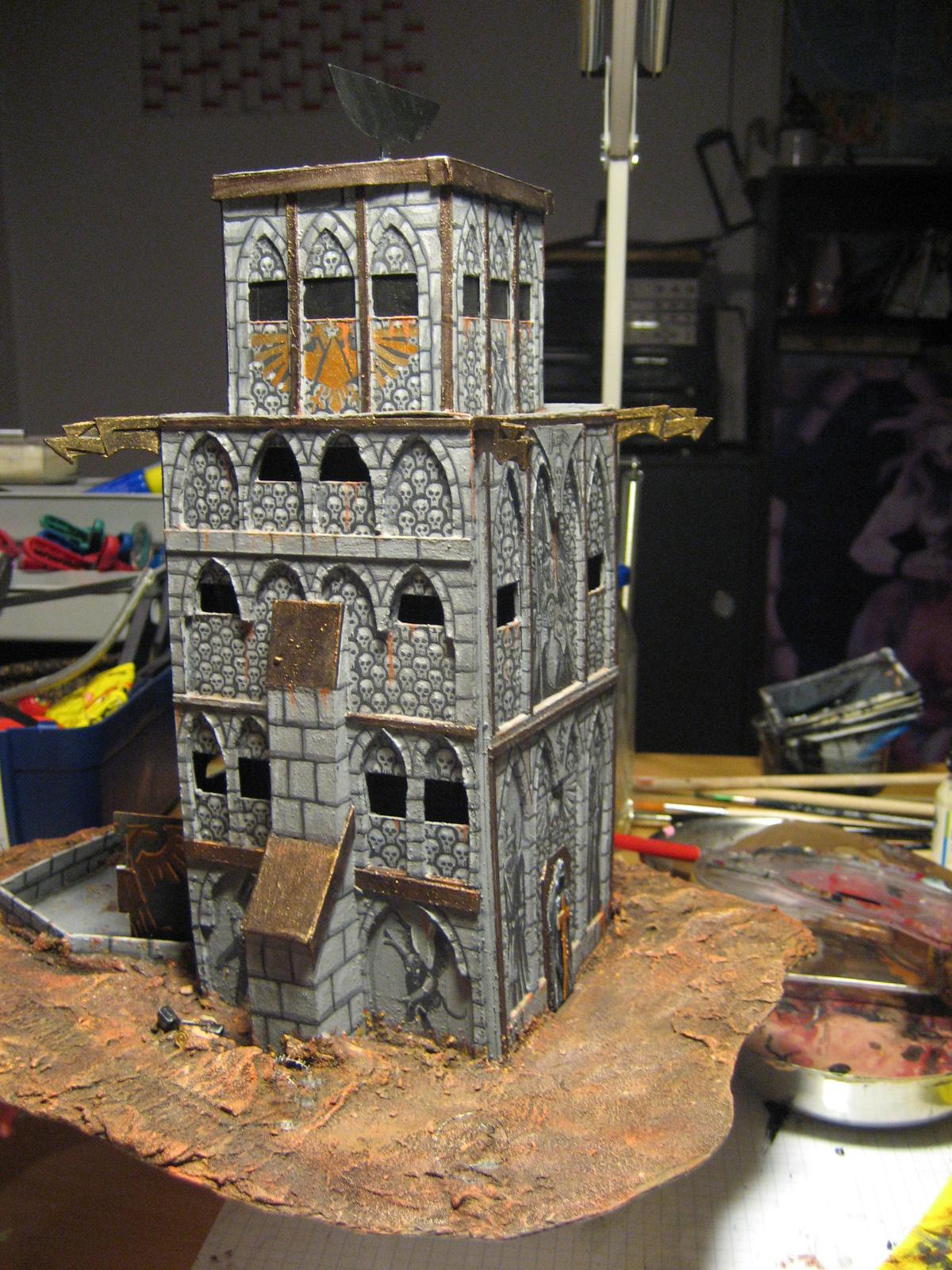 Dice Tower, Objective Marker, Terrain, Turn Counter