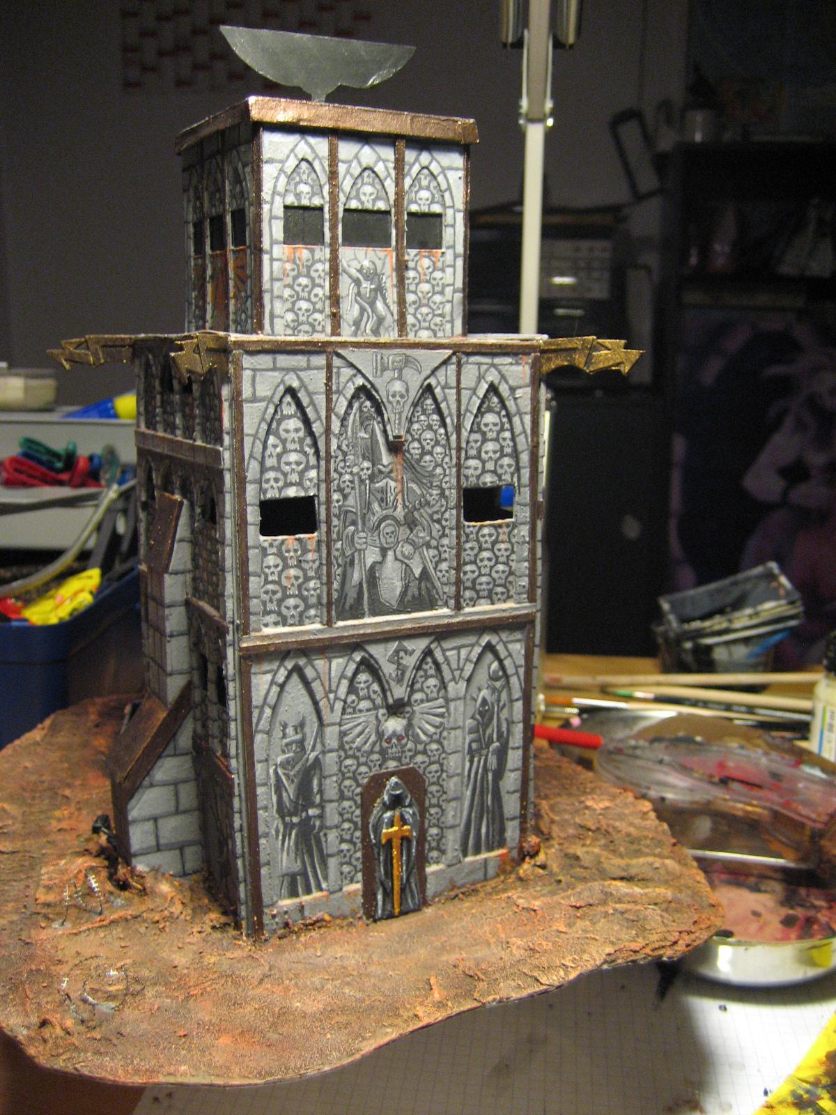 Dice Tower, Objective Marker, Terrain, Turn Counter