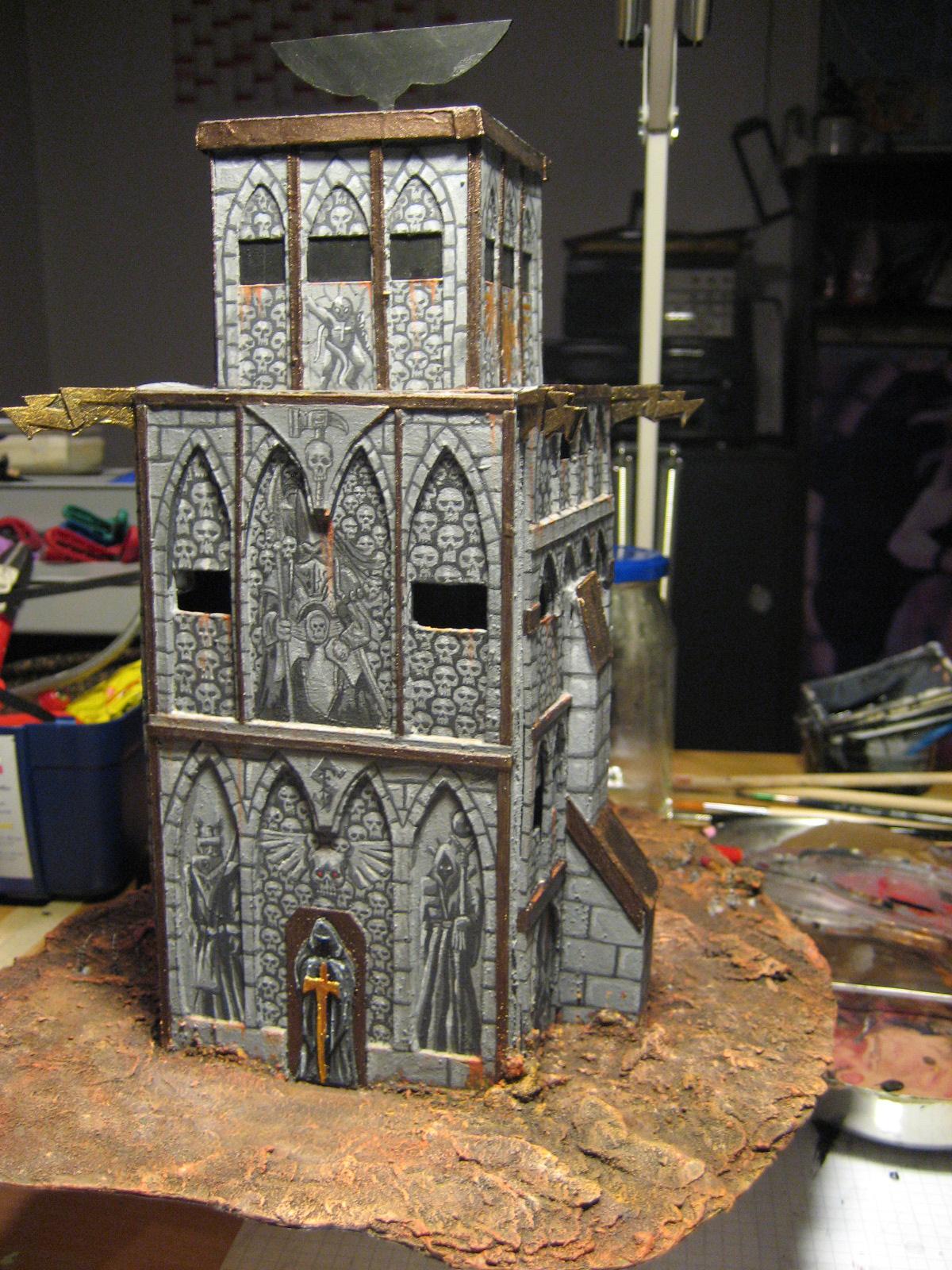 Dice Tower, Objective Marker, Terrain, Turn Counter