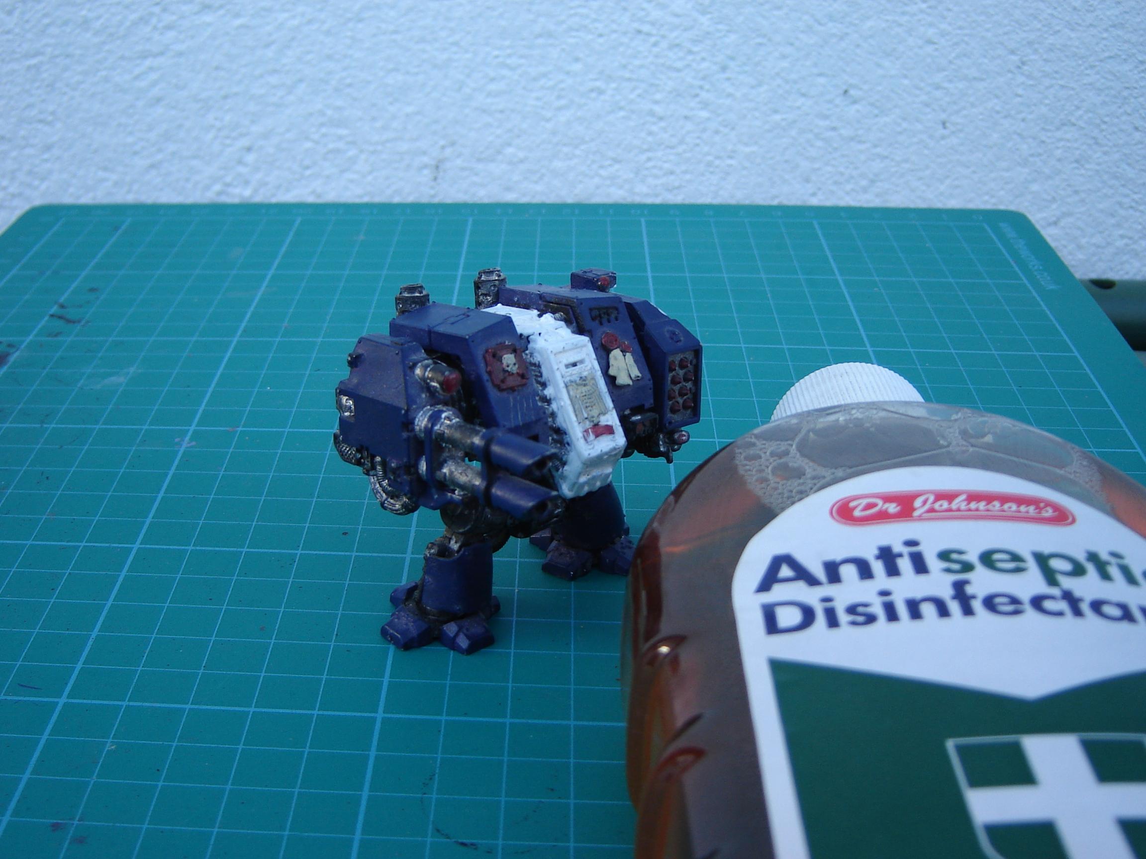 Mr Badly Painted Dread meets his enemy