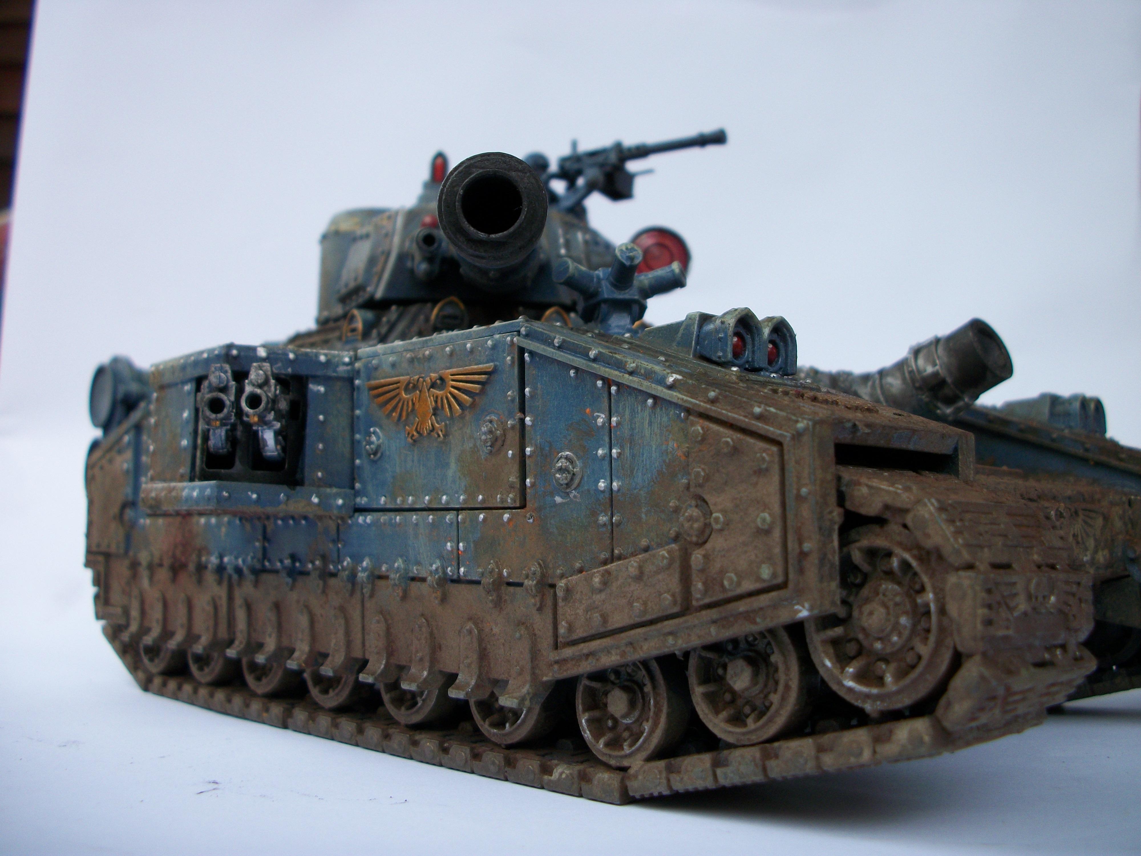 Baneblade, Imperial Guard, Super-heavy, Tank, Weathered