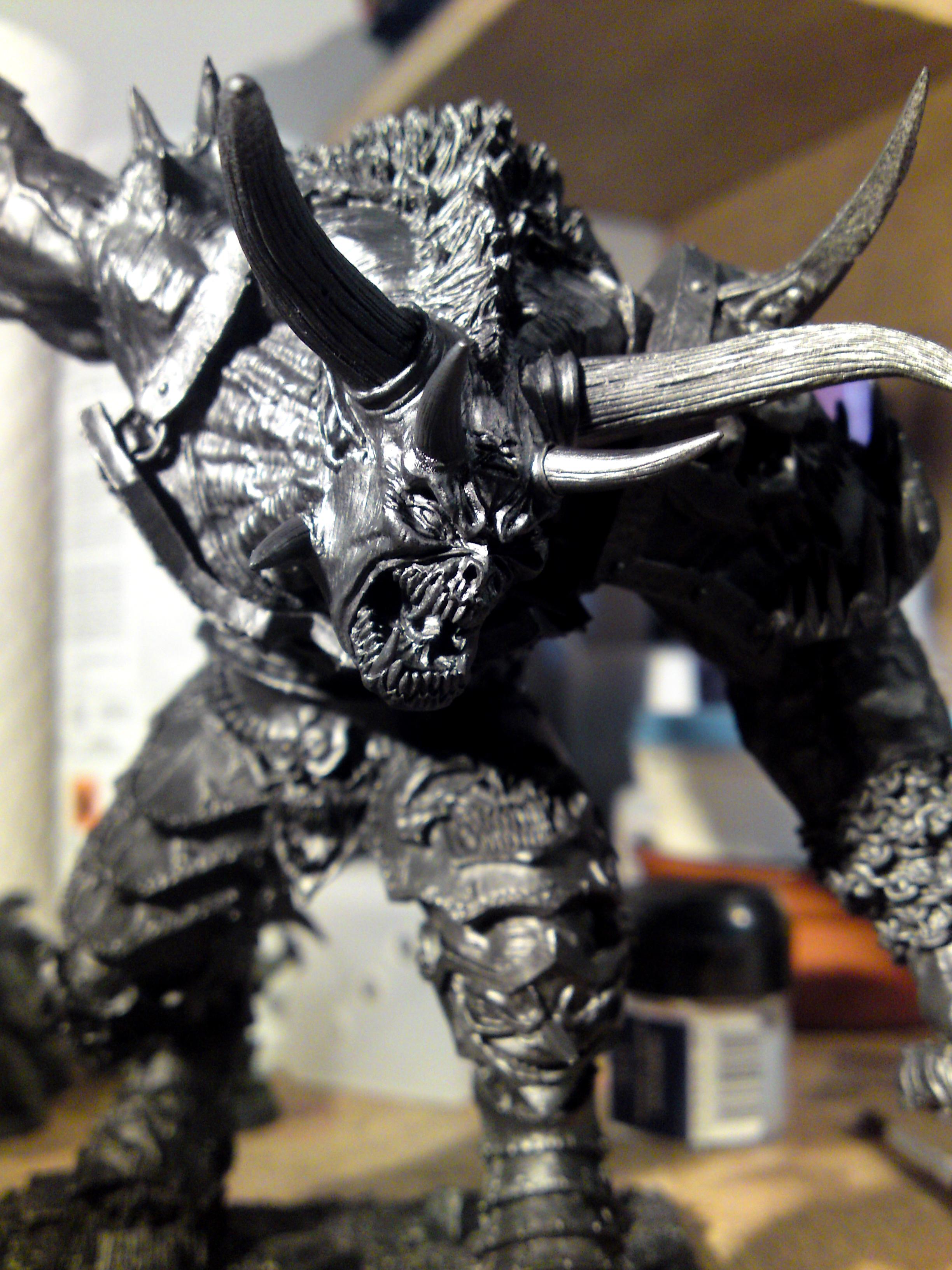Bloodthirster, Chaos, Daemons, Forge World, Khorne, Work In Progress