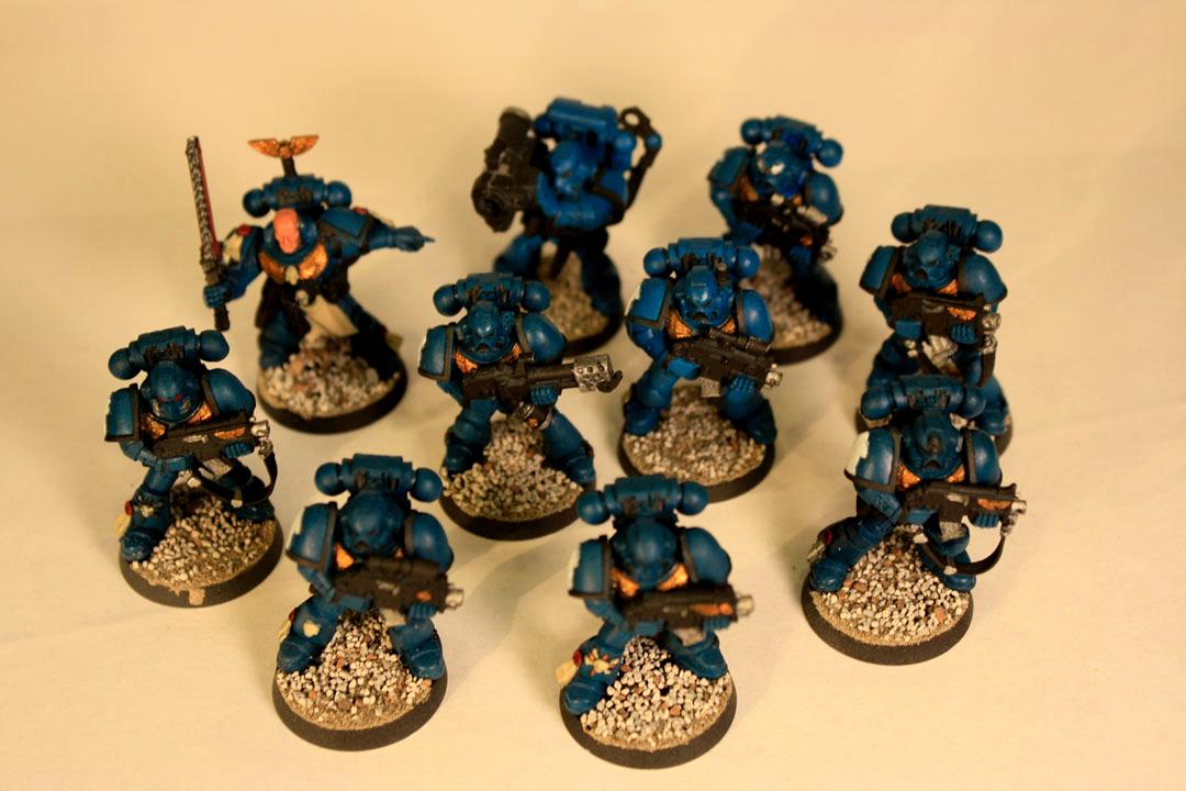 Space Marines, August Oath - AoBR Tac Squad