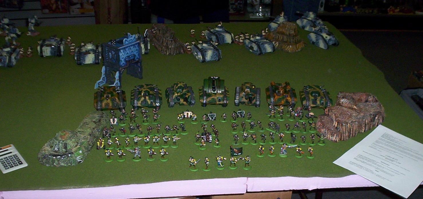 Cadian 47th: 1,850 point RTT army (3rd Ed.)