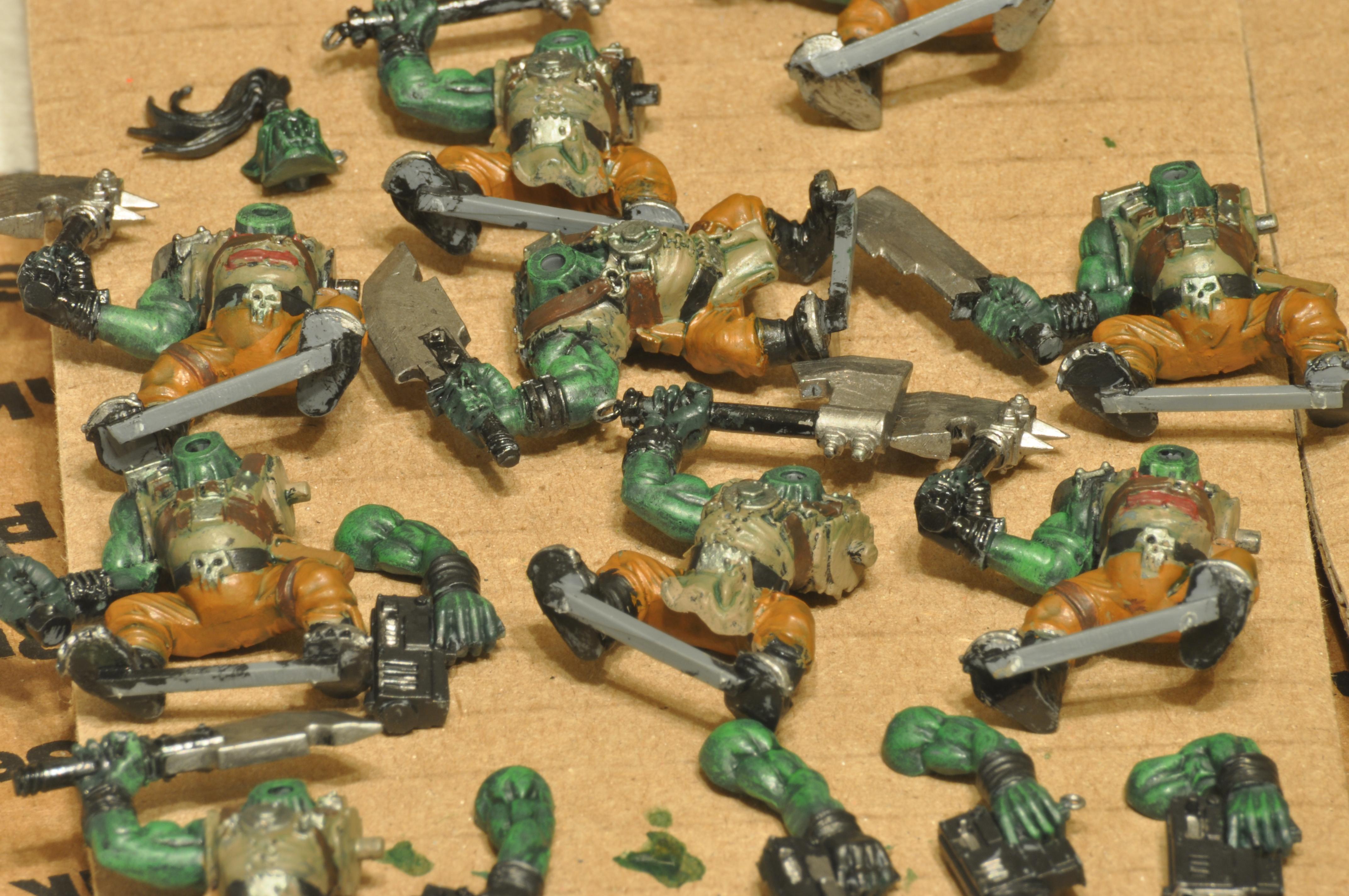 Ork Boyz, Orks, Ork Boyz Progress Phase 4