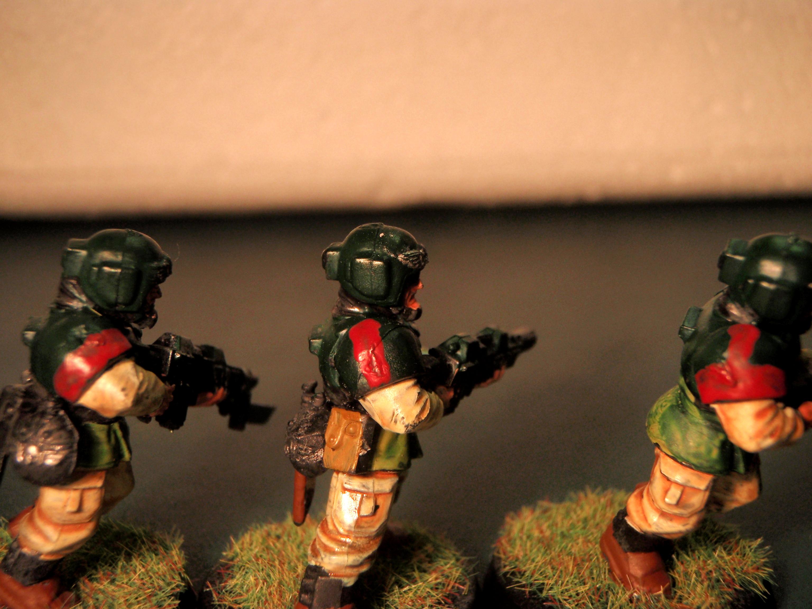 Imperial Guard, squad markings