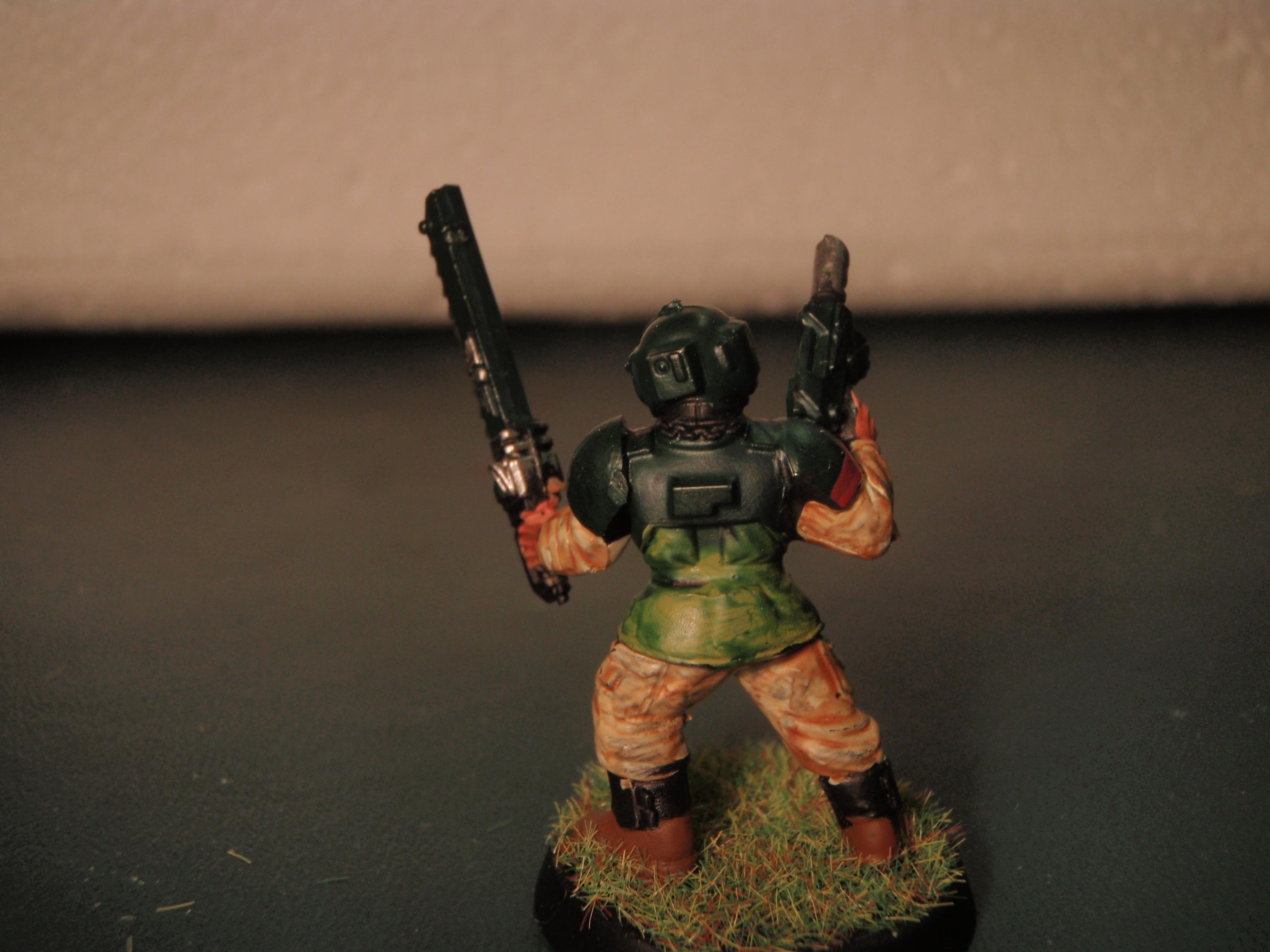 Imperial Guard, back of sergeant