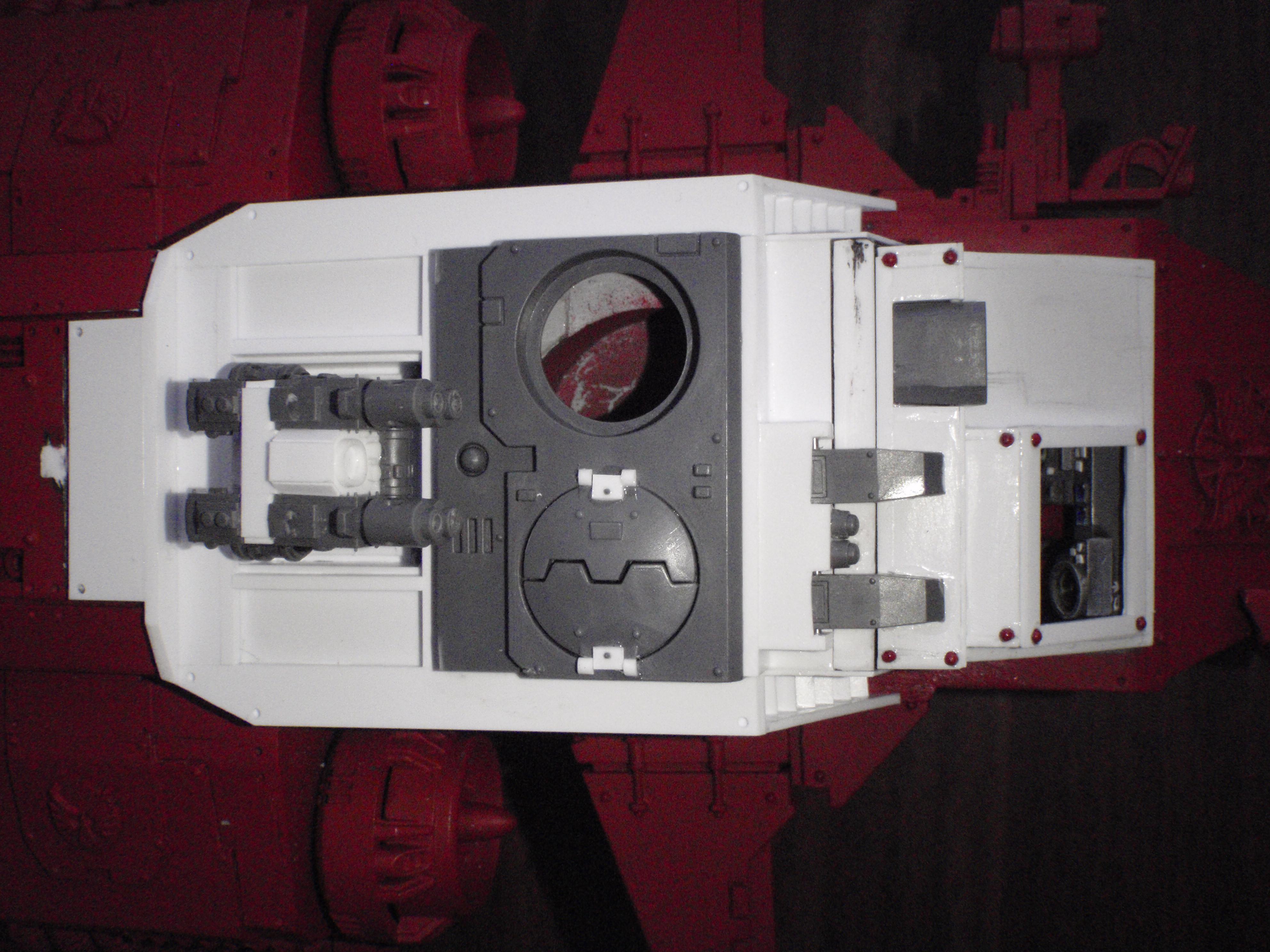 Top plate - inspired with the rhino (was trying to build my own hatches then realised is was exactly the same width as the rhino, so easy easy